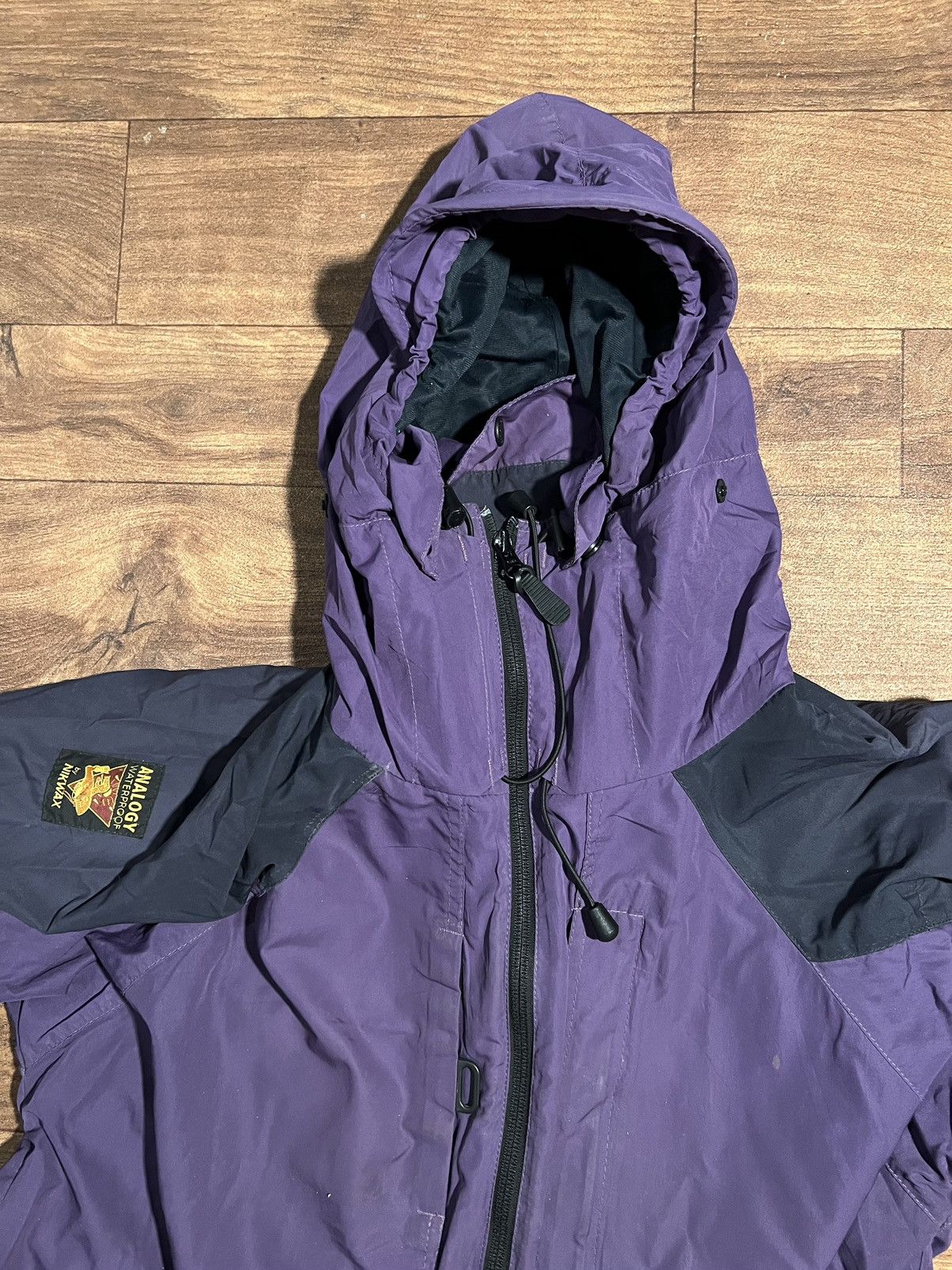 Analog Paramo Y2K Analogy Nikwax Purple Jacket Waterproof Hooded Size M / US 6-8 / IT 42-44 - 5 Thumbnail