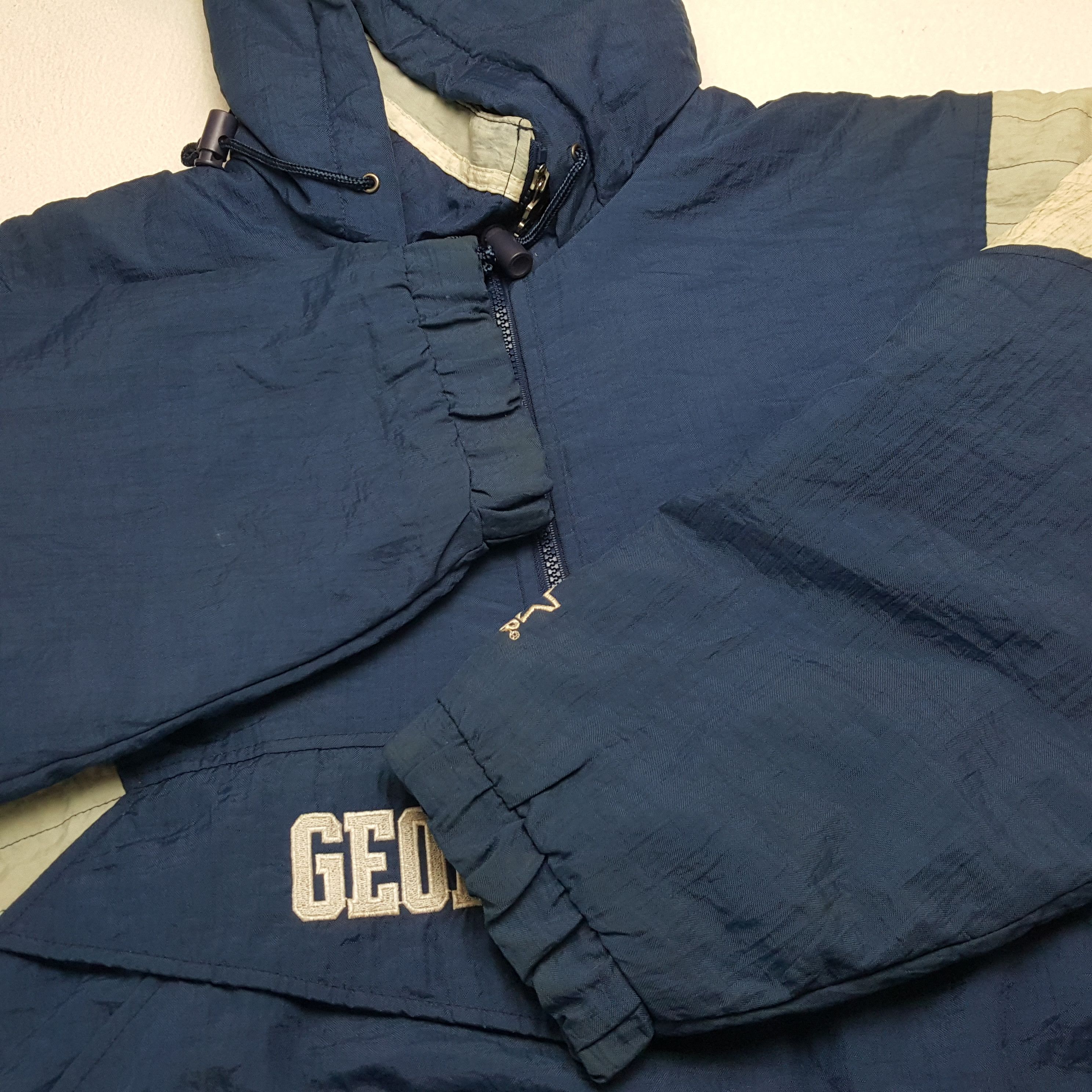NFL × Starter × Vintage Vintage STARTER GEORGETOWN HOYAS America Football NFL Jacket Size US L / EU 52-54 / 3 - 9 Thumbnail