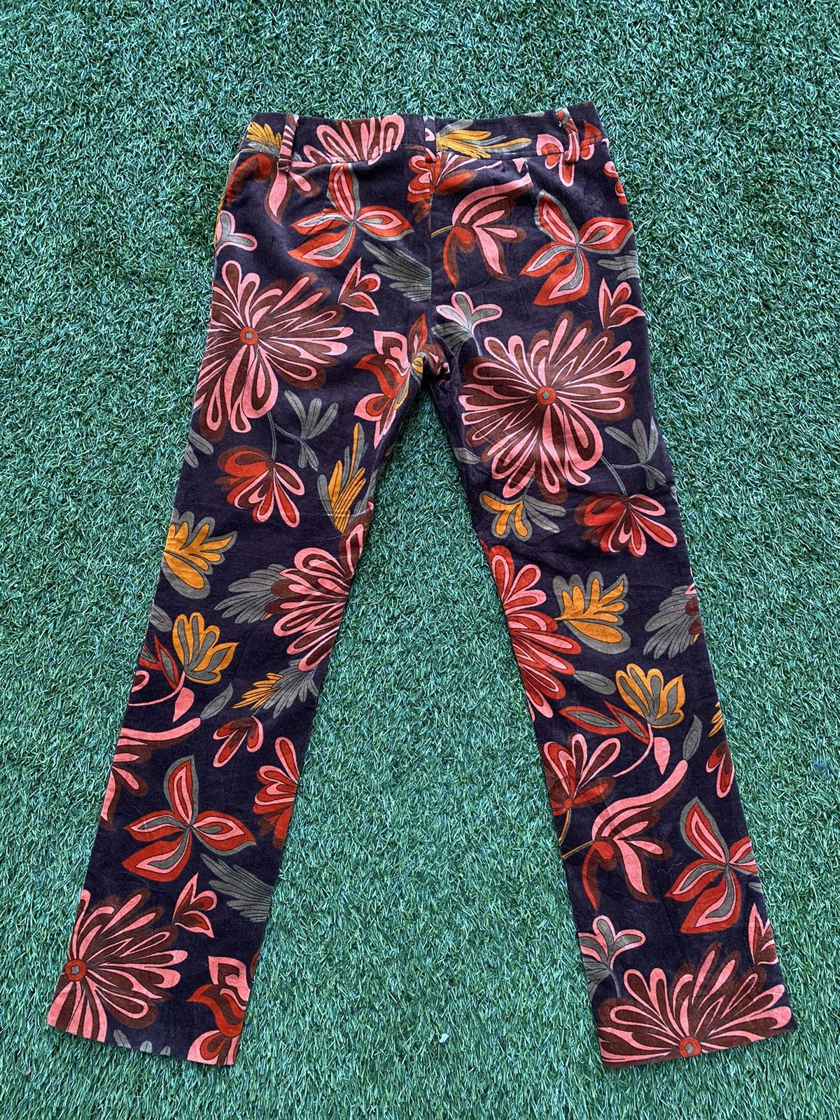 United Colors Of Benetton Floral United Colors of Benetton Pants Size 29" - 3 Thumbnail