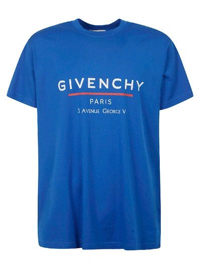 Givenchy o1loc1c0724 T-Shirt in Blue Size US L / EU 52-54 / 3 - 1 Thumbnail