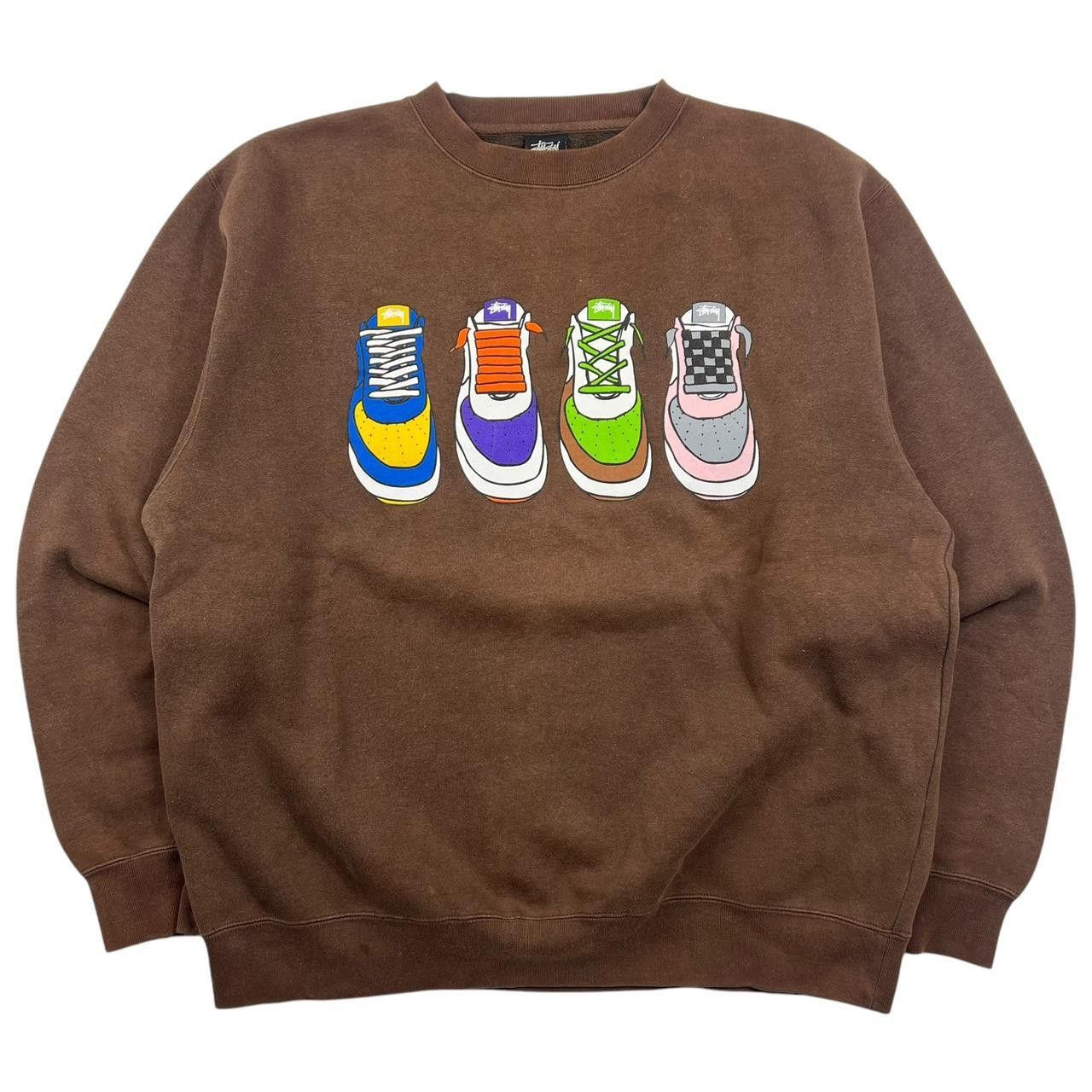 Stussy Vintage 2000s Stussy Air Force Sweatshirt - Large Size US L / EU 52-54 / 3 - 1 Thumbnail
