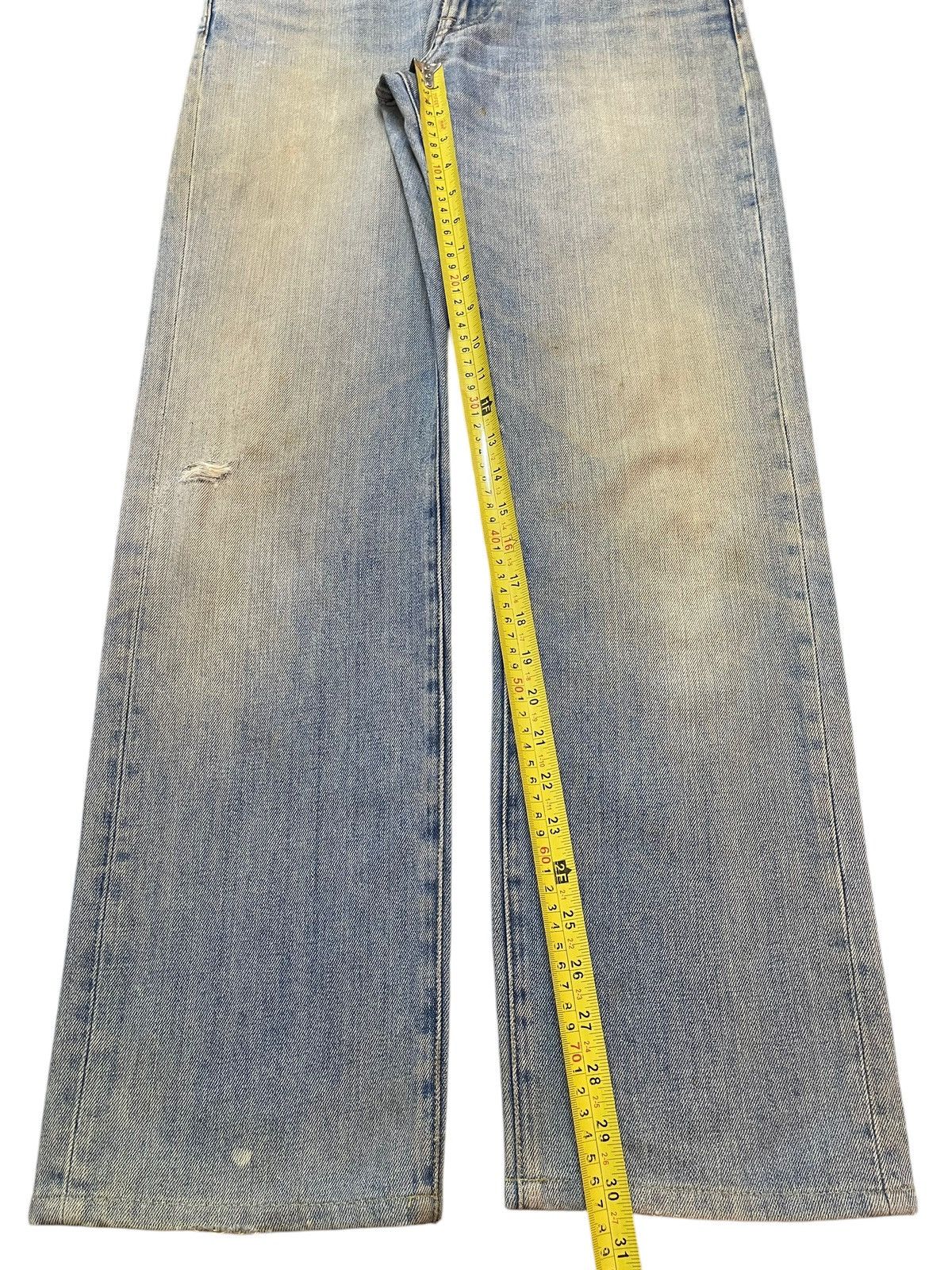 Uniqlo Vintage Japanese Uniqlo Mud Faded Wash Style Loose Jeans Size US 32 / EU 48 - 13 Thumbnail