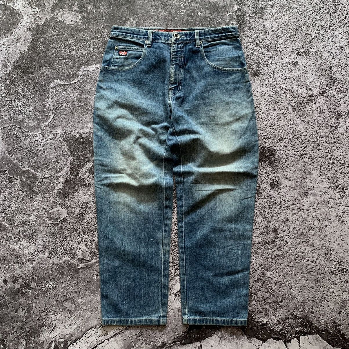 Rap Tees Majah Flavah Carpenter Denim Jeans Pants Size US 33 - 3 Thumbnail
