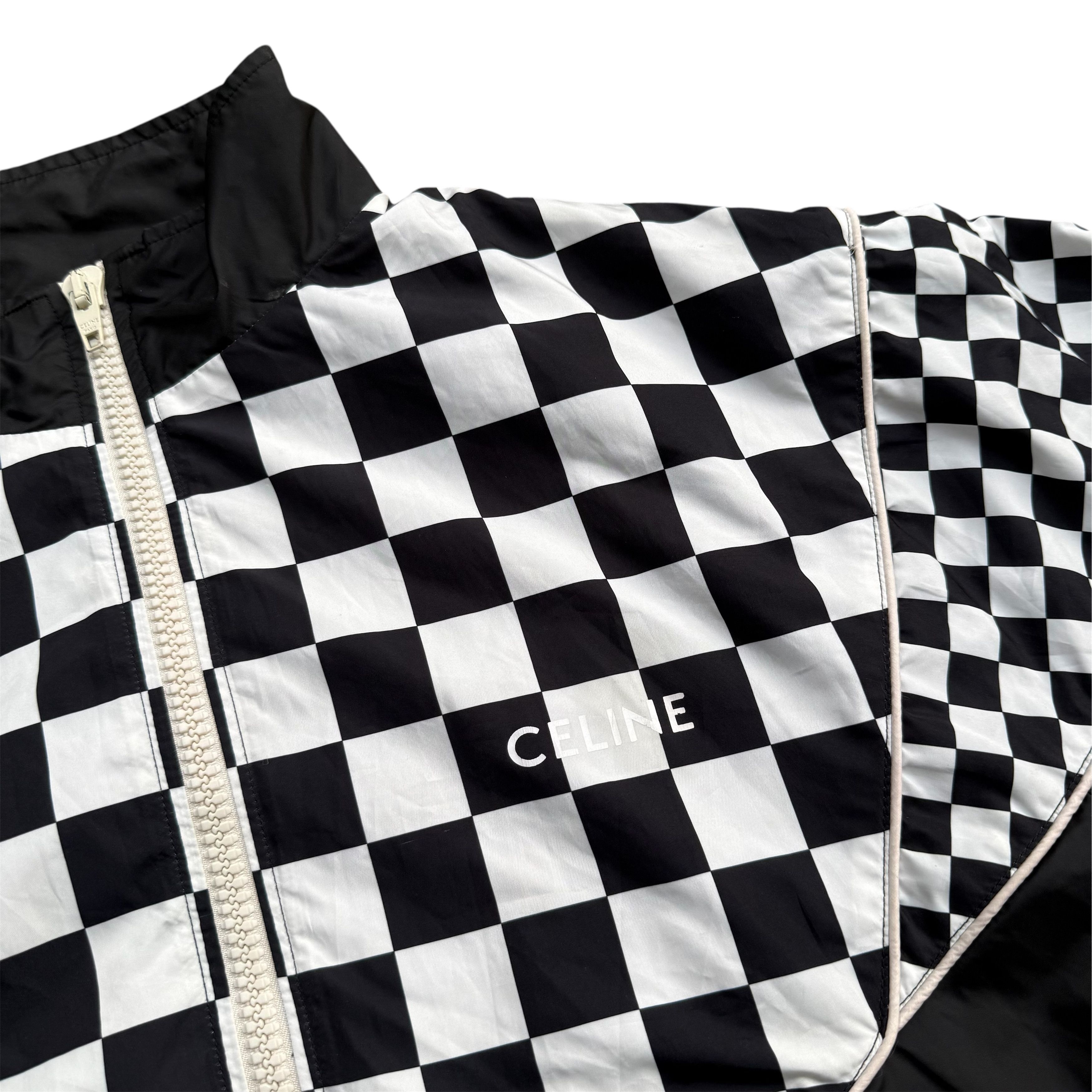 Celine Celine Checkered Windbreaker Jacket Size US M / EU 48-50 / 2 - 6 Thumbnail