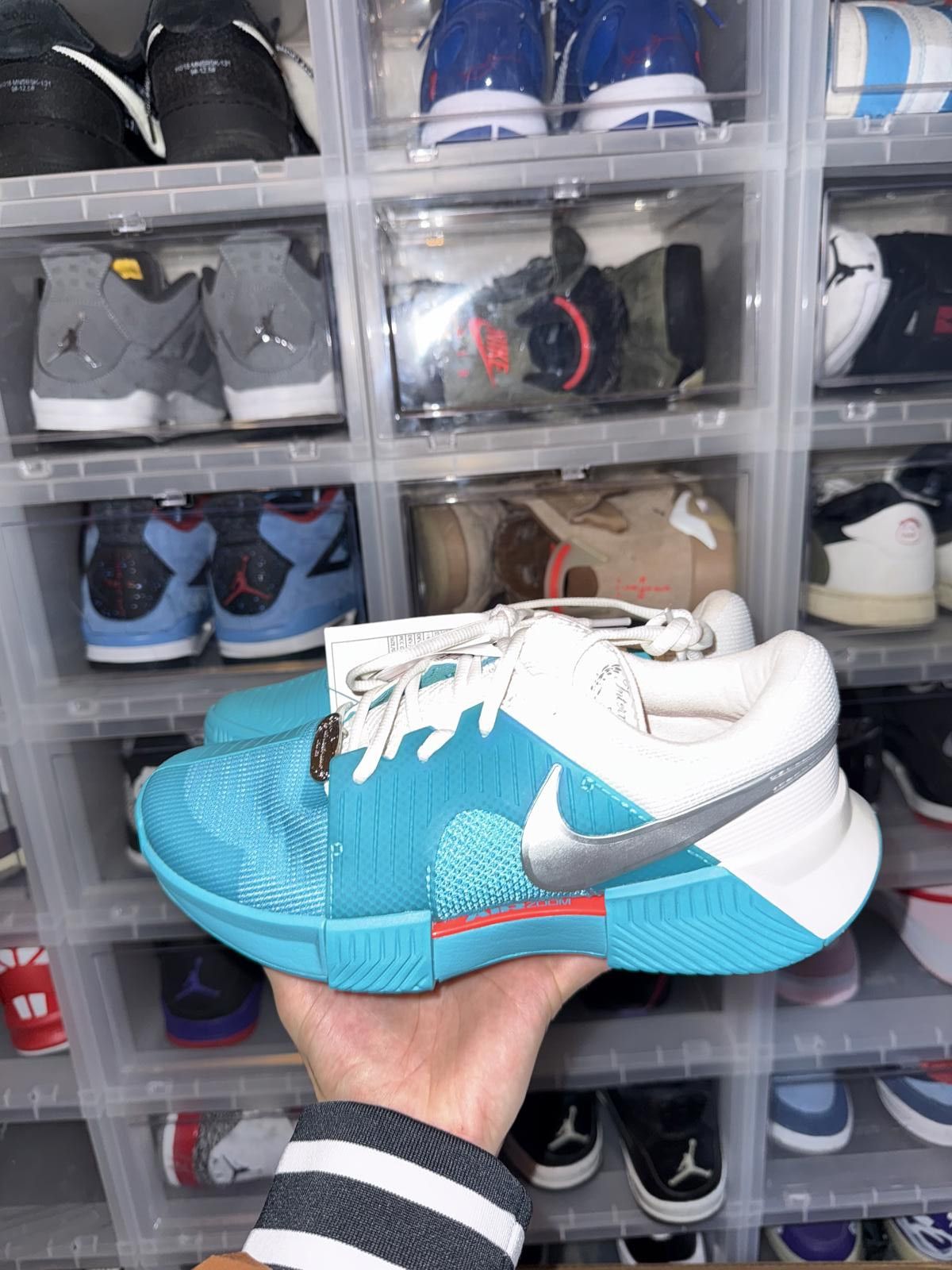Nike UNRELEASED 2026 Nike GP Challenge 1 Premium Women Hard Court Tennis Shoes Sample Size US 7 / IT 37 - 1 Thumbnail