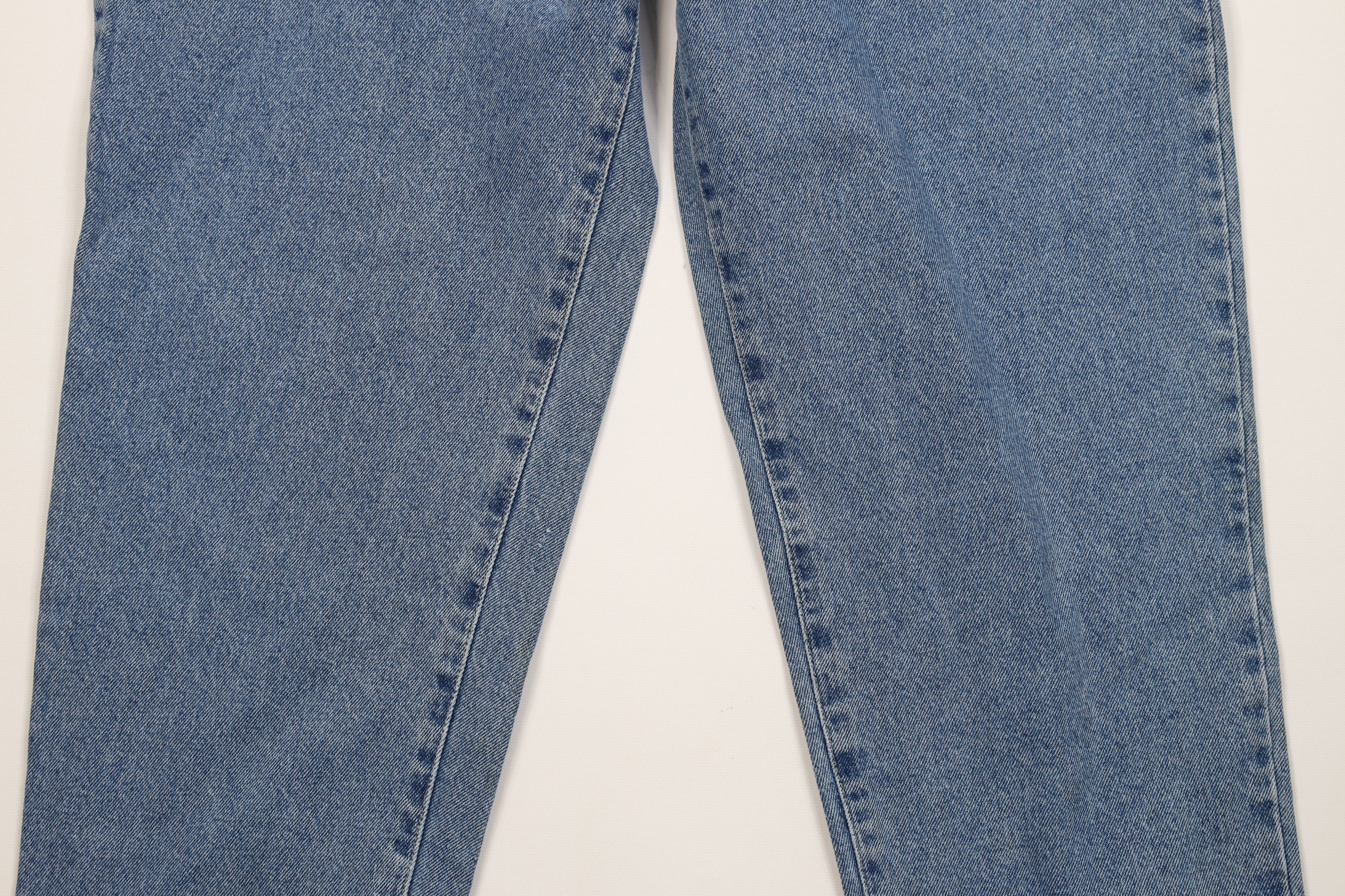 Columbia Deadstock Vintage 90s Columbia Fit Tapered Leg Denim Jeans Size 38" / US 16 / IT 52 - 3 Thumbnail