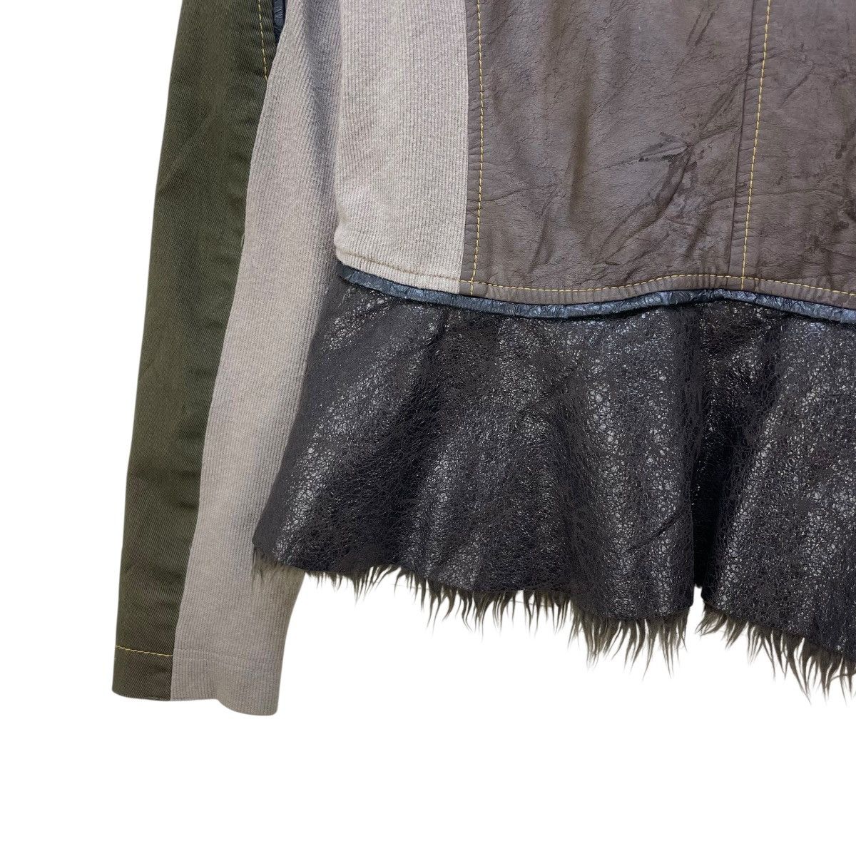 Le Grande Bleu (L.G.B.) 💥Vintage Japanese Brand International Design Faux Fur Jacke Size M / US 6-8 / IT 42-44 - 6 Thumbnail