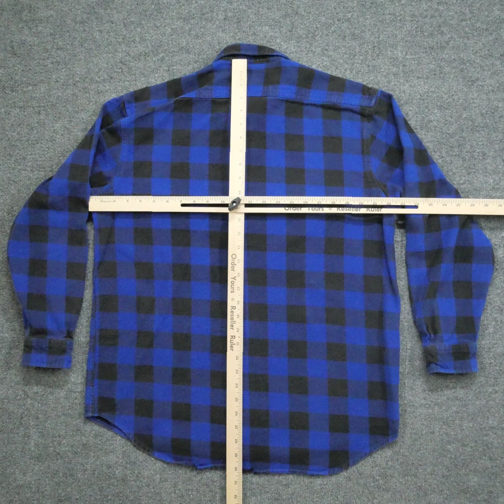 Vintage VINTAGE King Gee Flannel Shirt Mens XL Blue Button-Up Long Sleeve Workwear Y Size US XL / EU 56 / 4 - 7 Thumbnail