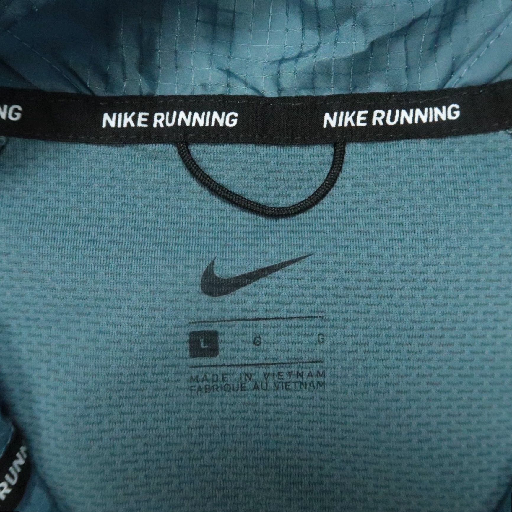Nike Nike Jacket Mens Large Gray Windrunner Lightweight Hooded Zip Windbreaker Pockets Size US L / EU 52-54 / 3 - 3 Thumbnail