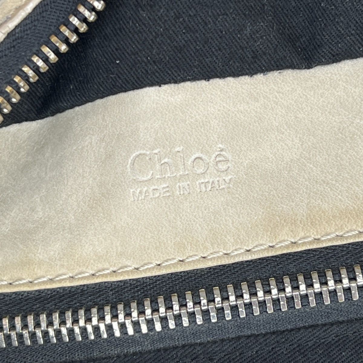 Chloe Vintage Chloe Betty Shoulder Hand Satchel Bag Leather Beige Size ONE SIZE - 13 Thumbnail