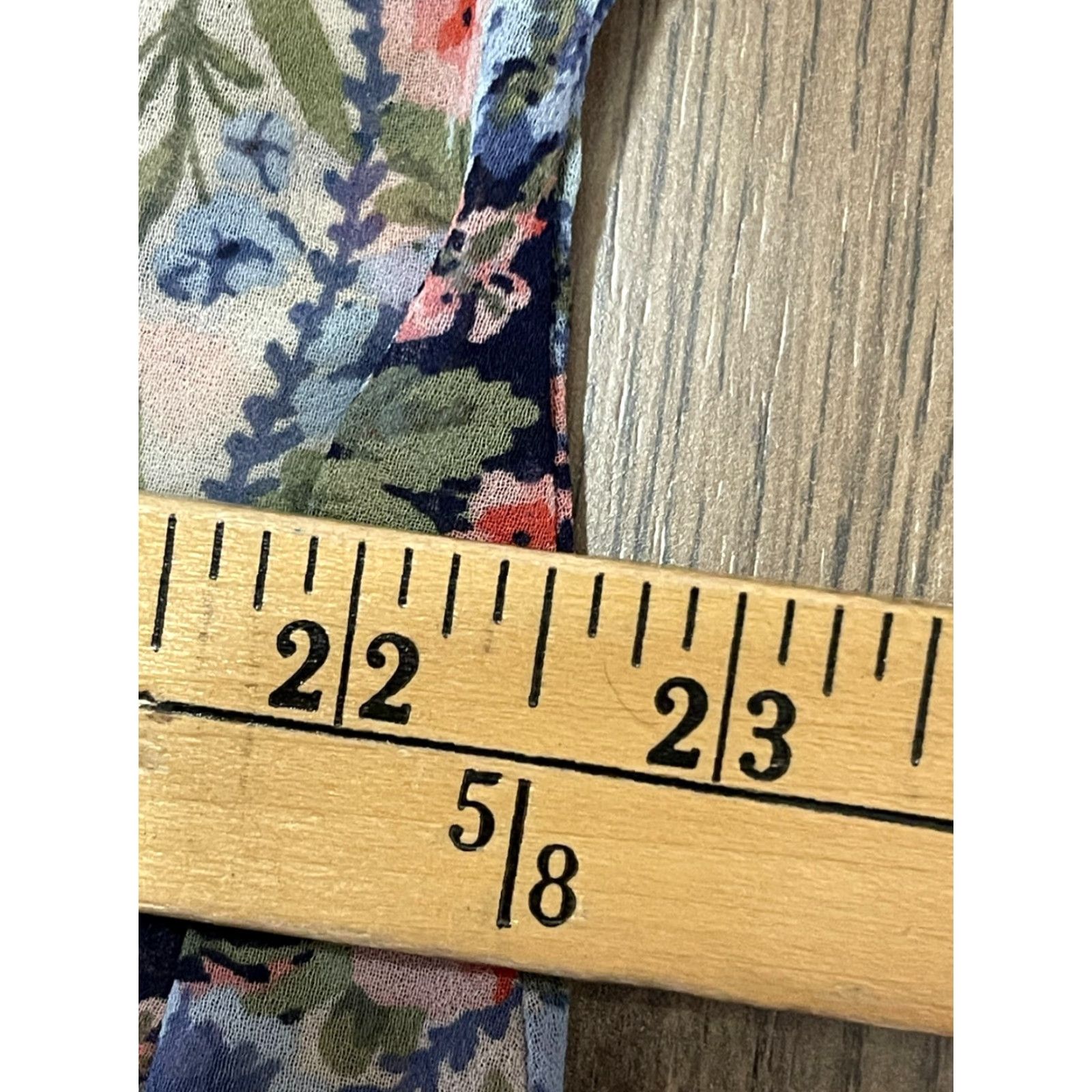 Jessica Simpson Jessica Simpson Blouse Women's Medium Multicolor Floral 3/4 Sleeve Modern Casual Regular Fit Womens Size M / US 6-8 / IT 42-44 - 7 Thumbnail