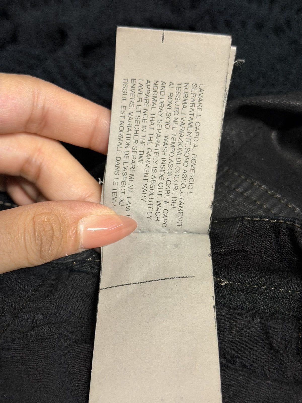 Rick Owens 2015 Waxed Aircut Size US 34 / EU 50 - 11 Thumbnail