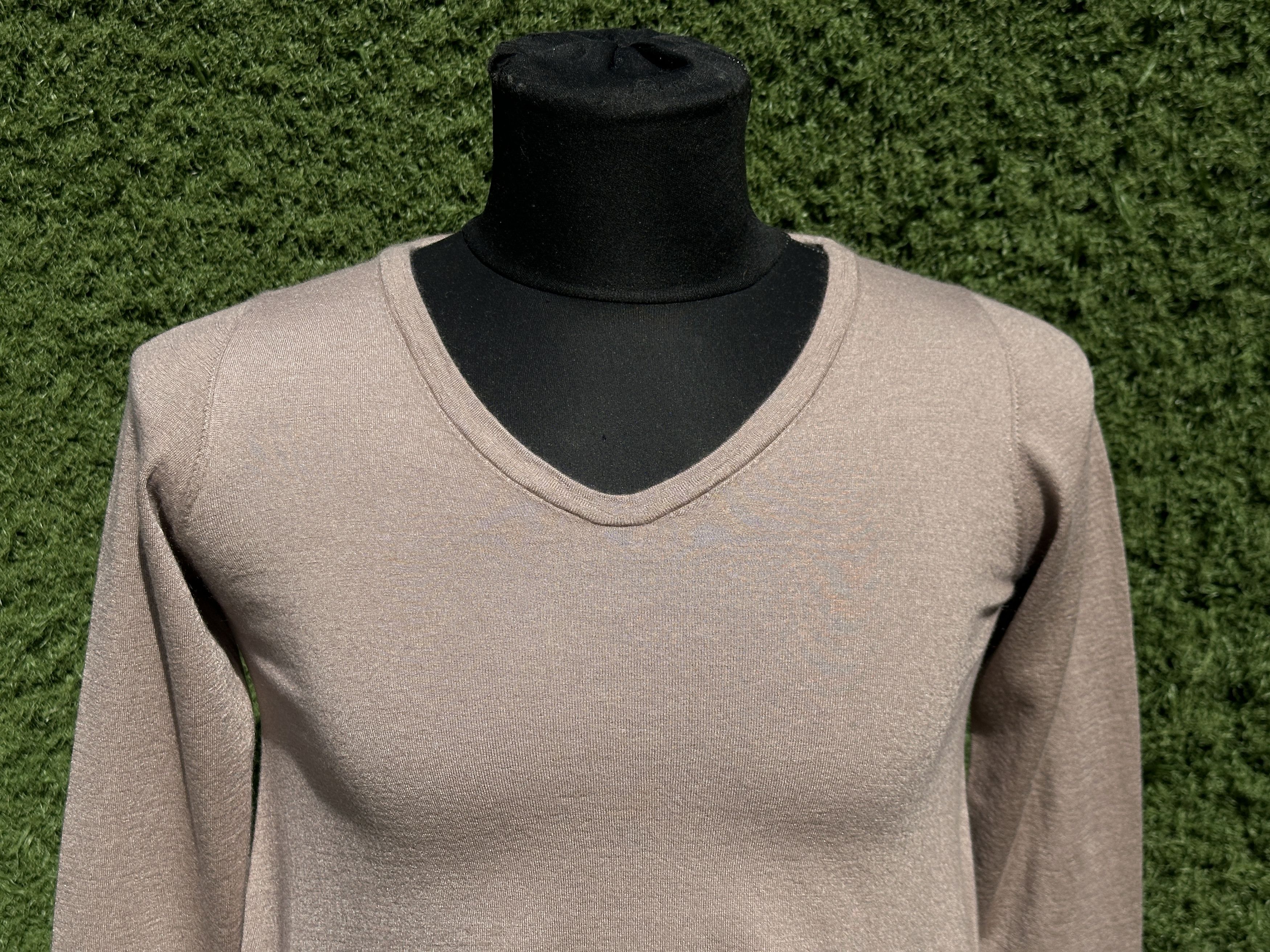 Brunello Cucinelli Brunello Cucinelli Cashmere Swing Knit Sweater Size M L Size M / US 6-8 / IT 42-44 - 5 Thumbnail