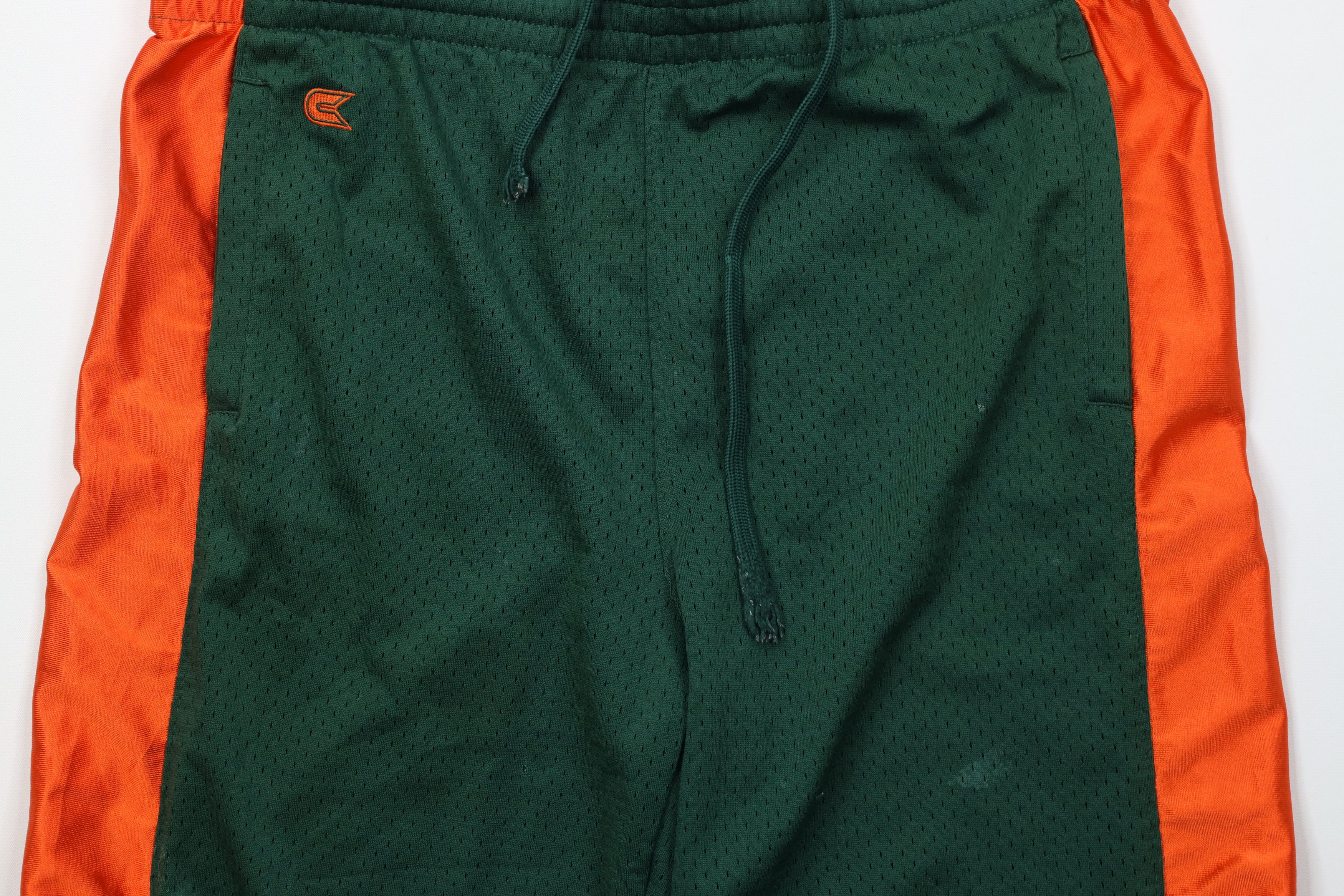 Vintage Vintage University of Miami Hurricanes Mesh Gym Shorts Size US 34 / EU 50 - 3 Thumbnail