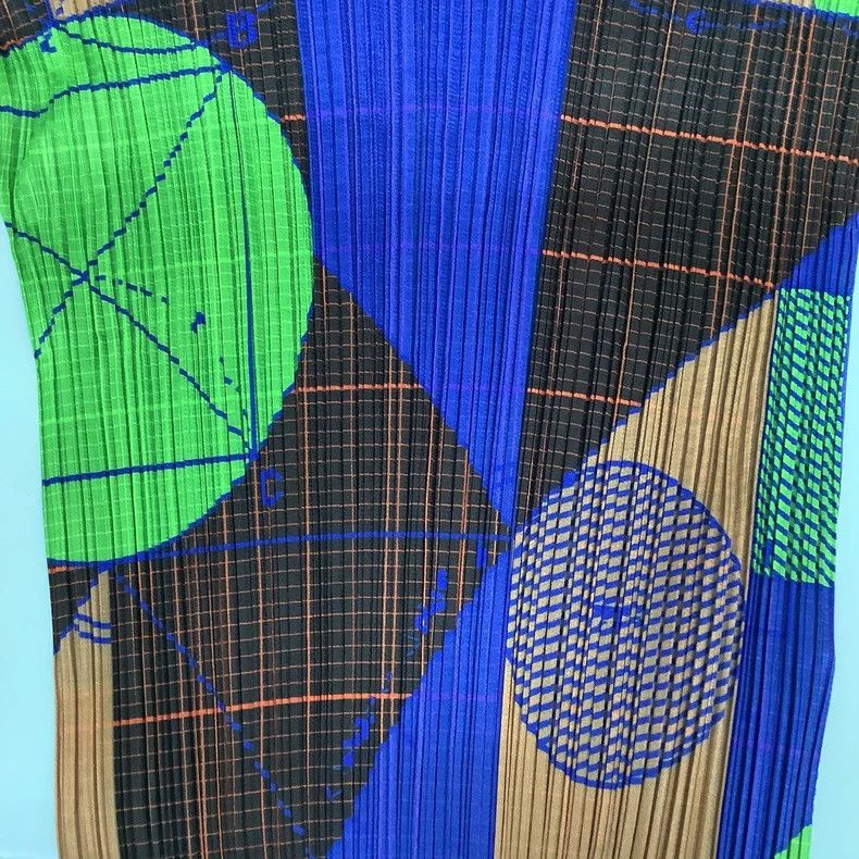 Issey Miyake Issey Miyake size:3 Pleated blue-green long-sleeved shirt Size XS / US 0-2 / IT 36-38 - 4 Thumbnail