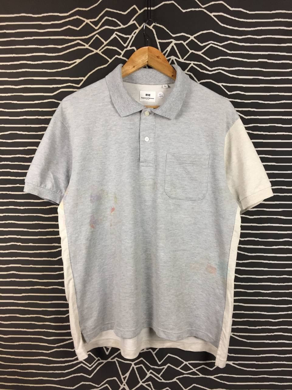 Engineered Garments Uniqlo x Engineered Garments Patchwork Polo Shirt Size L Size US L / EU 52-54 / 3 - 1 Thumbnail