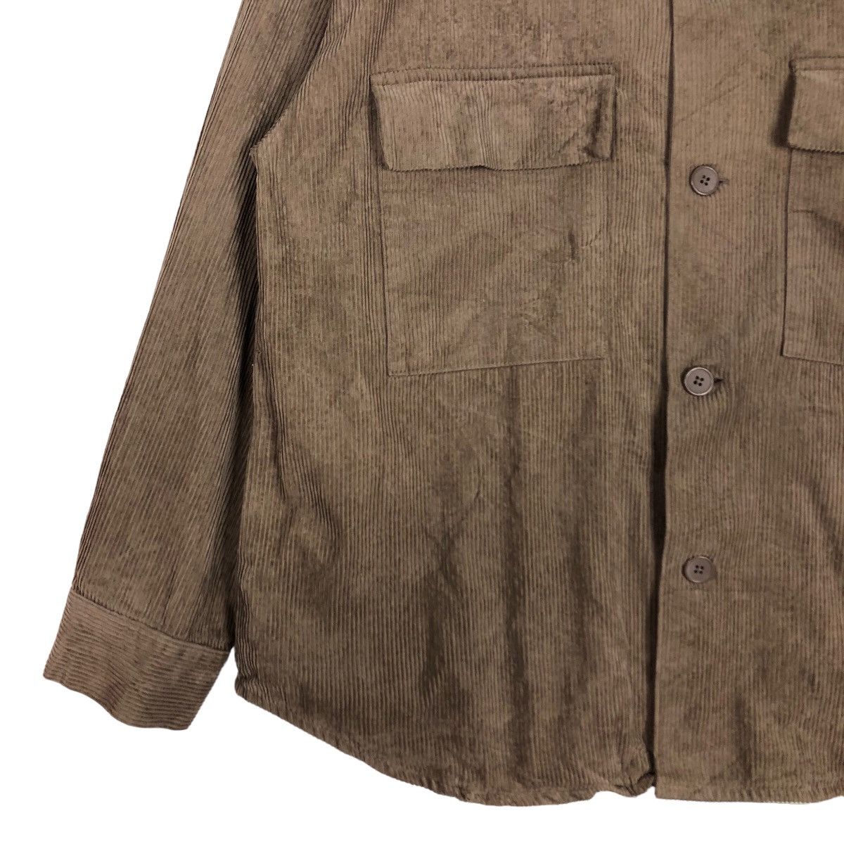 Japanese Brand 🔥90’s Vtg Chore Corduroy Work Jacket GU Japan Issey Miyake Size US L / EU 52-54 / 3 - 4 Thumbnail