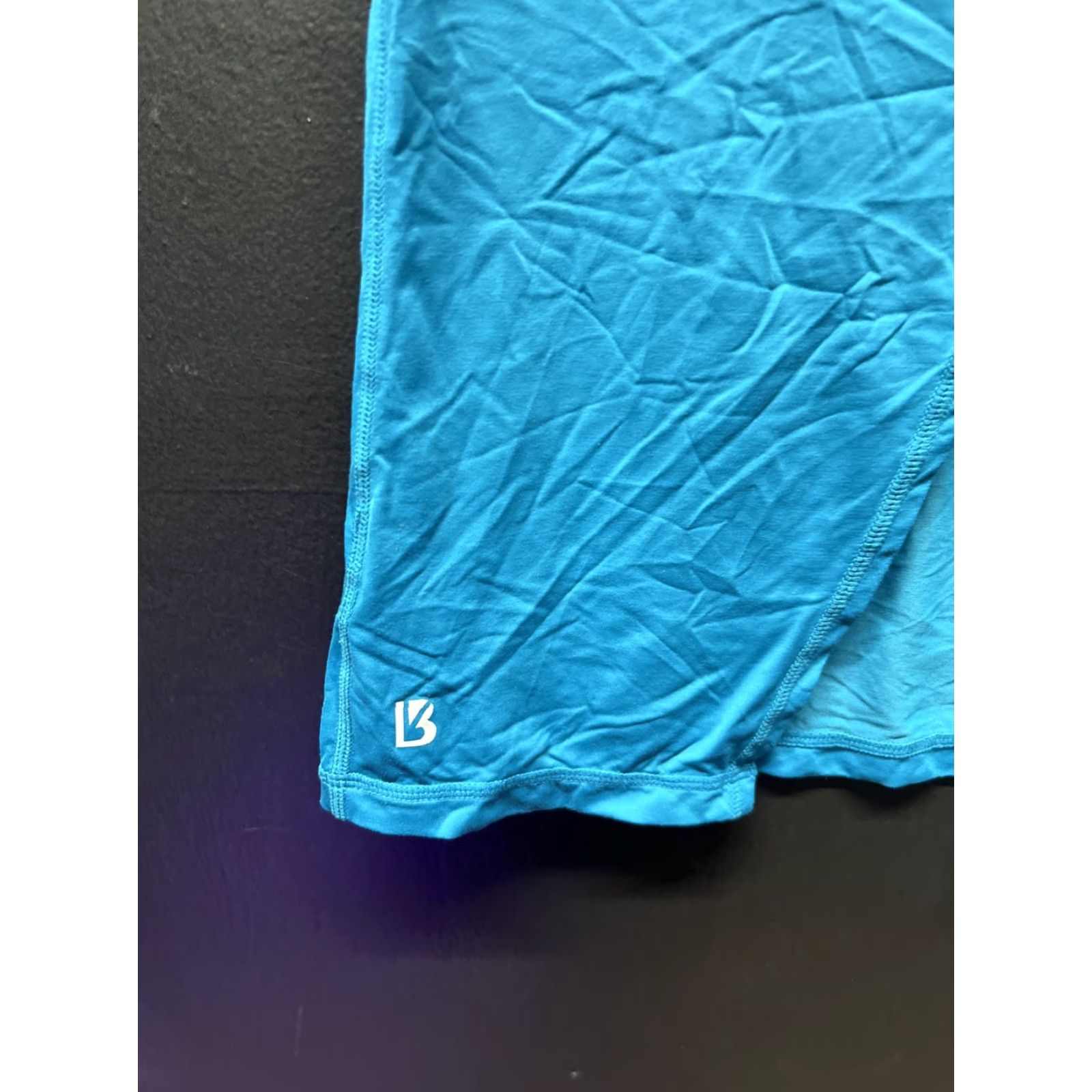 Vintage Buff Bunny Womens Tank Dress Blue Sleeveless Bodycon L Blue Subtle Bunny Pattern Womens" Size L / US 10 / IT 46 - 3 Thumbnail