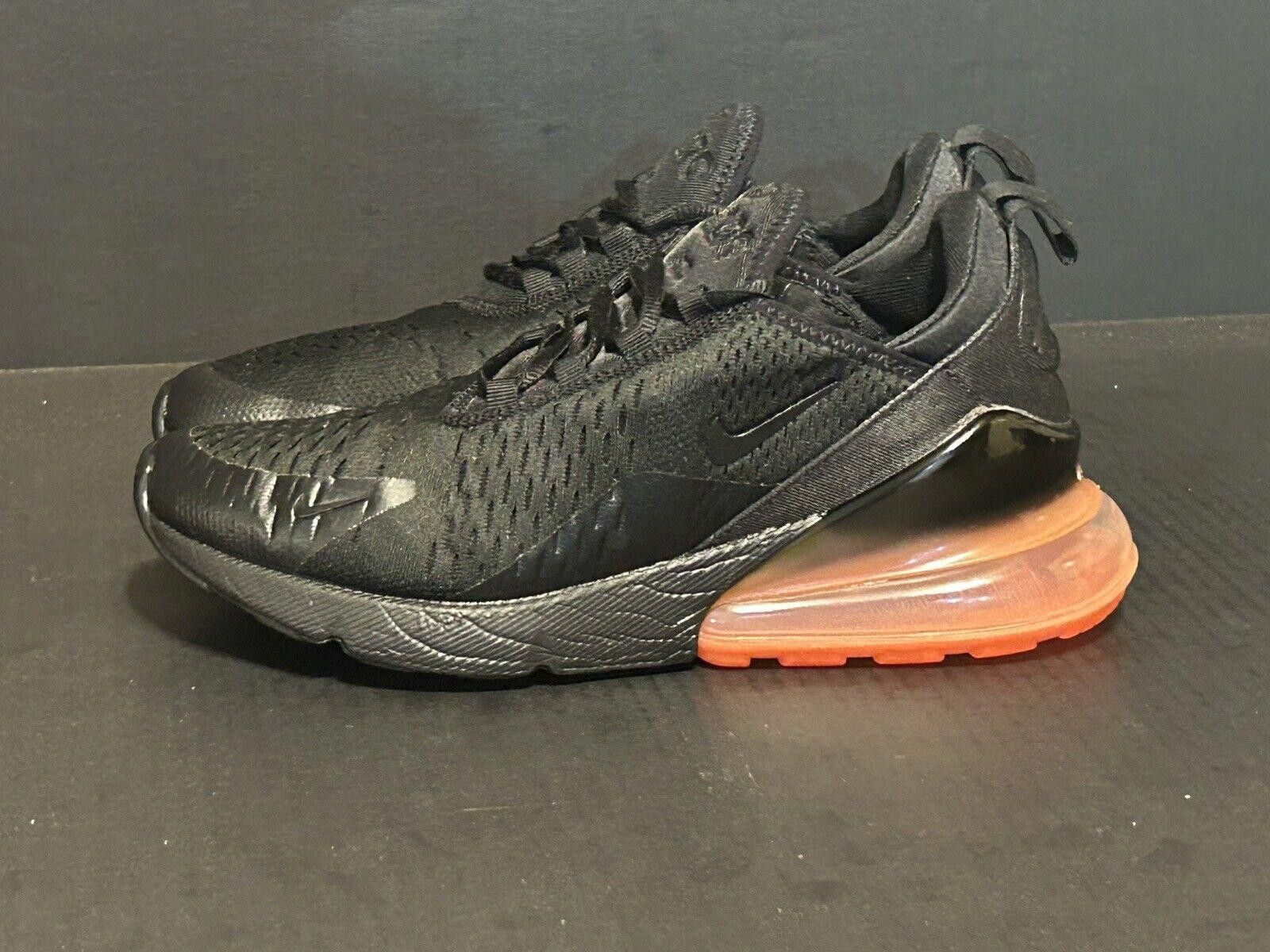 Nike Nike Men's Air Max 270 Black Hot Punch AH8050-010 Sz 6 Size US 6 / EU 39 - 5 Thumbnail