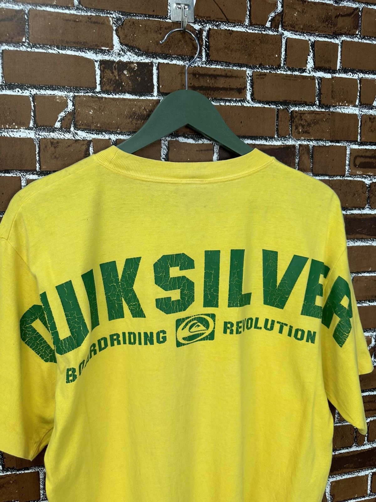 Quiksilver Crazy 80s Quiksilver Single Stitch Board Riding Tshirt A1016 Size US M / EU 48-50 / 2 - 2 Thumbnail