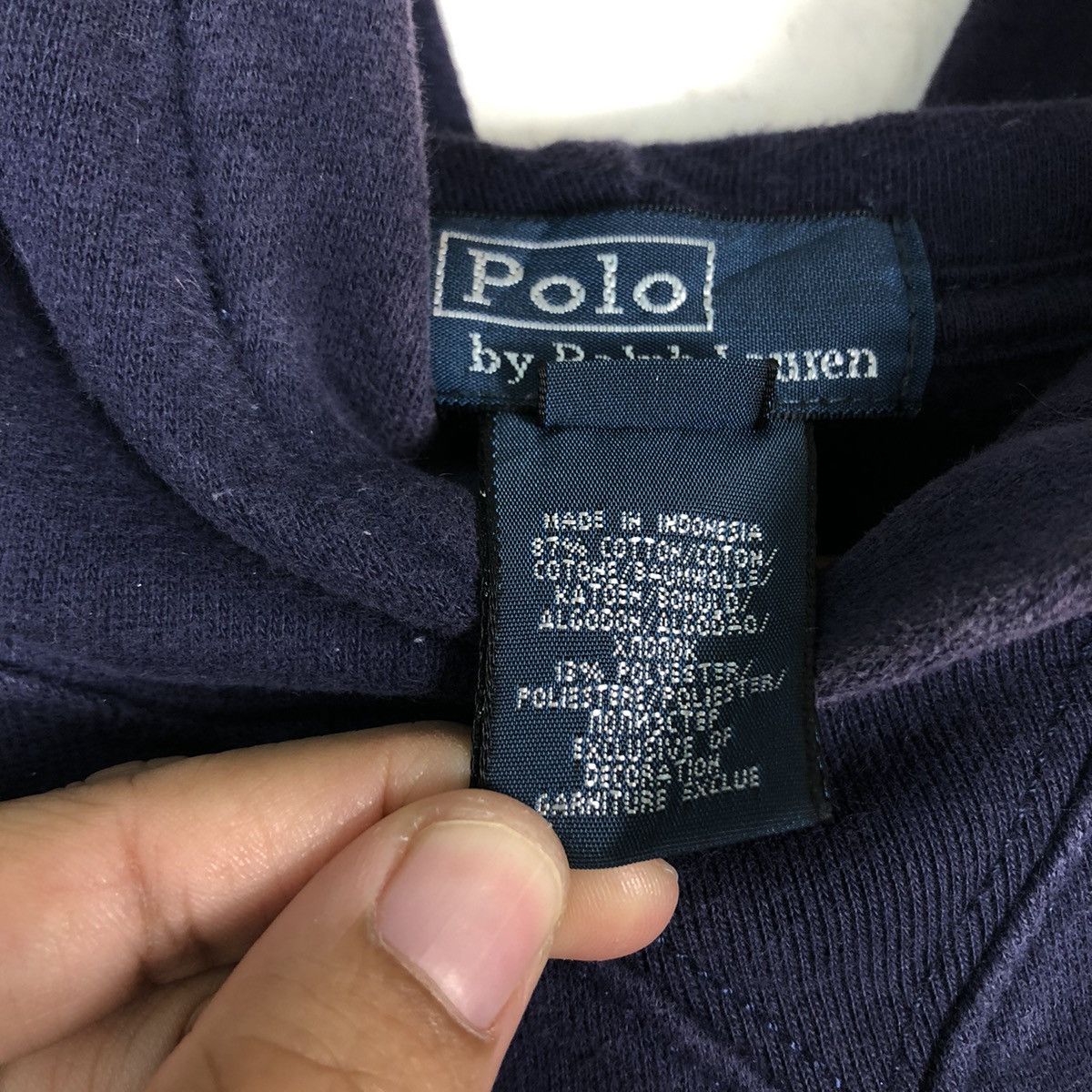 Polo Ralph Lauren 🔥Vintage Polo Ralph Lauren Big Pony Hoodie Pull Over Size US L / EU 52-54 / 3 - 16 Thumbnail