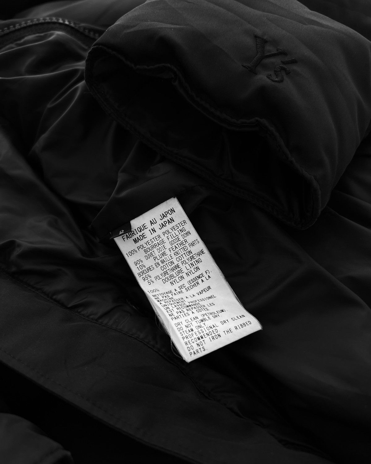 Y's × Yohji Yamamoto Y’s YOHJI YAMAMOTO DOWN JACKET Size US M / EU 48-50 / 2 - 17 Thumbnail