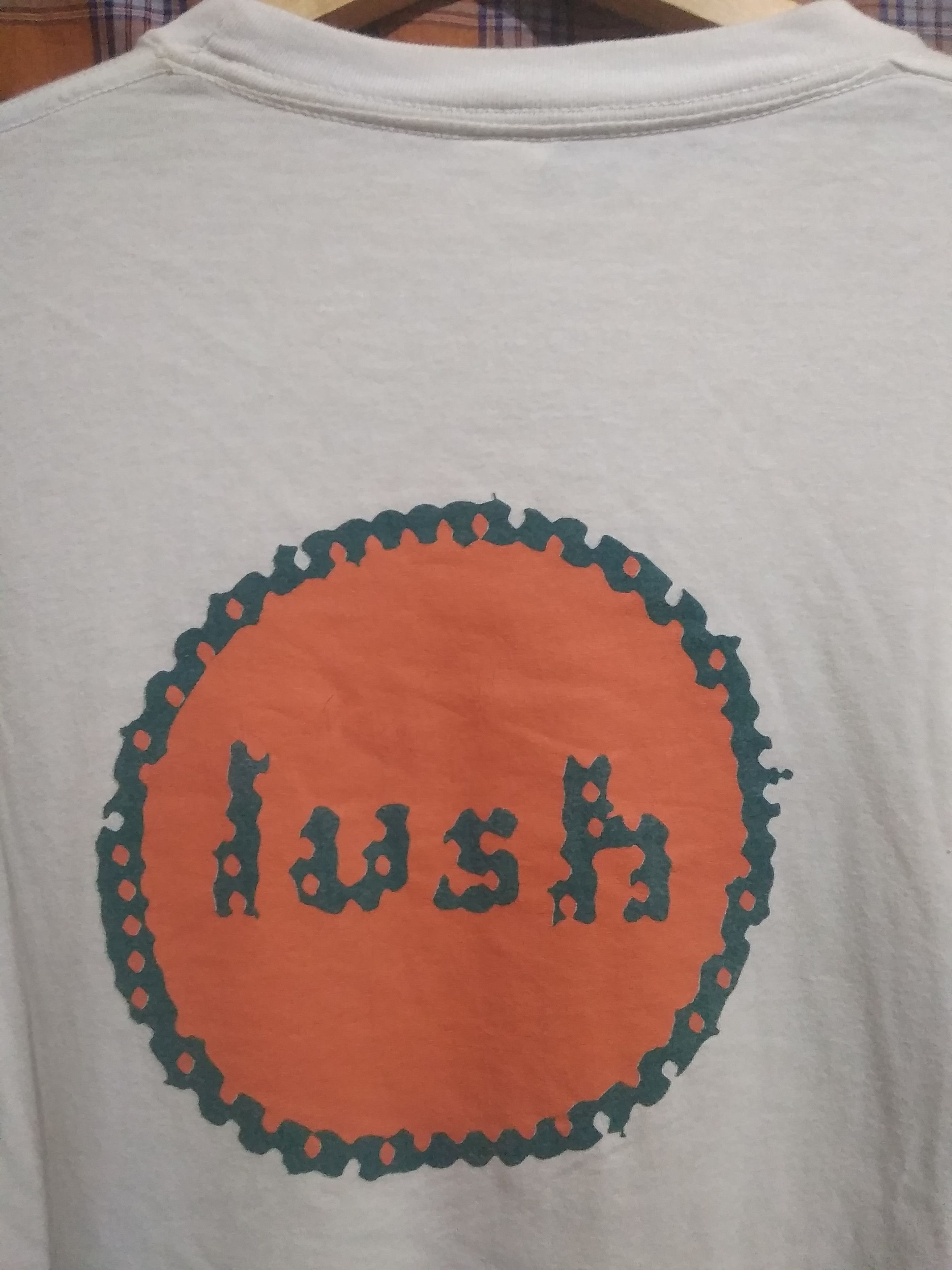 Band Tees OG Vtg 91 LUSH Shoegaze Cocteau twins my bloody valentine Size US XL / EU 56 / 4 - 4 Thumbnail