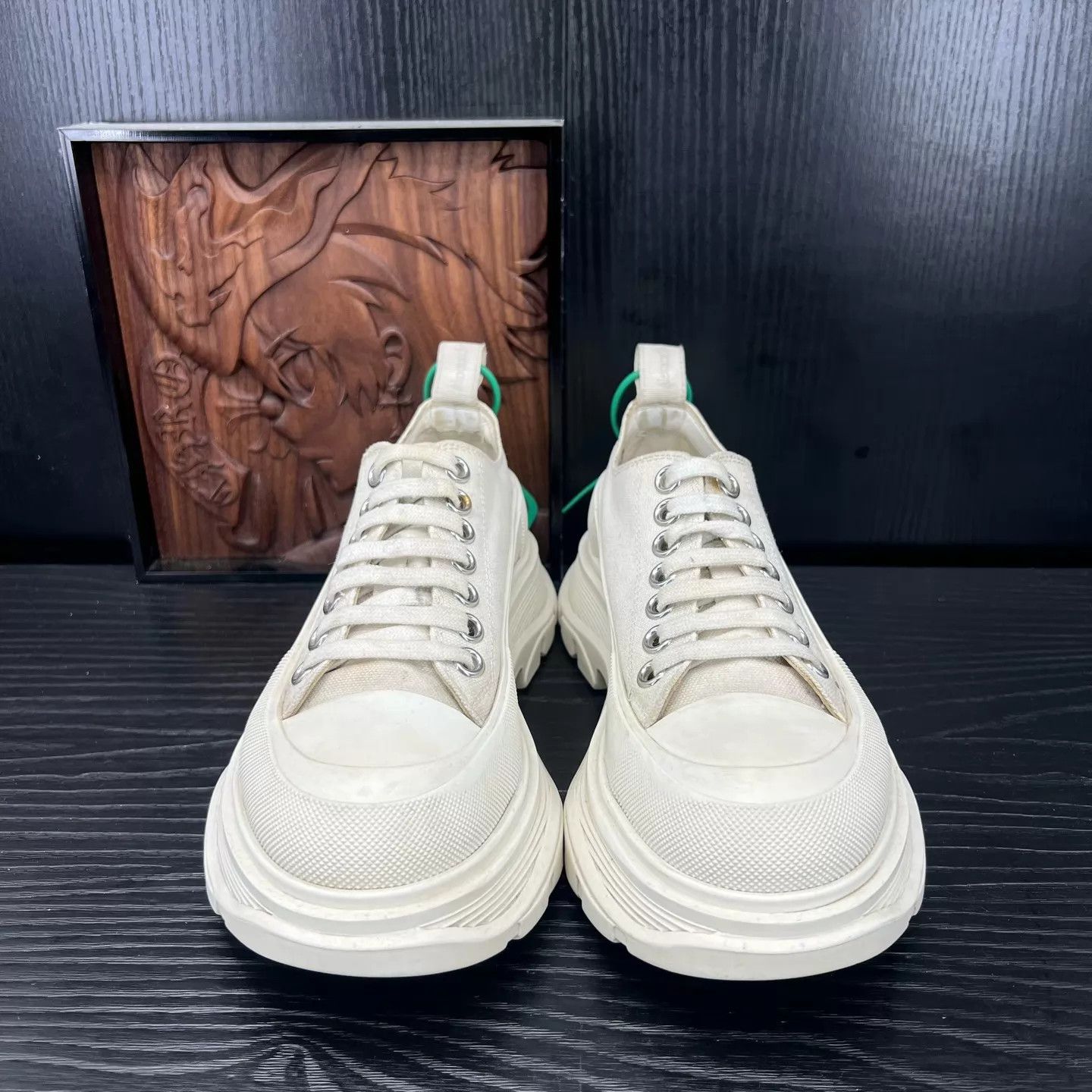 Alexander McQueen McQueen Martin boots 37 White Good Condition Size US 6.5 / IT 36.5 - 4 Thumbnail