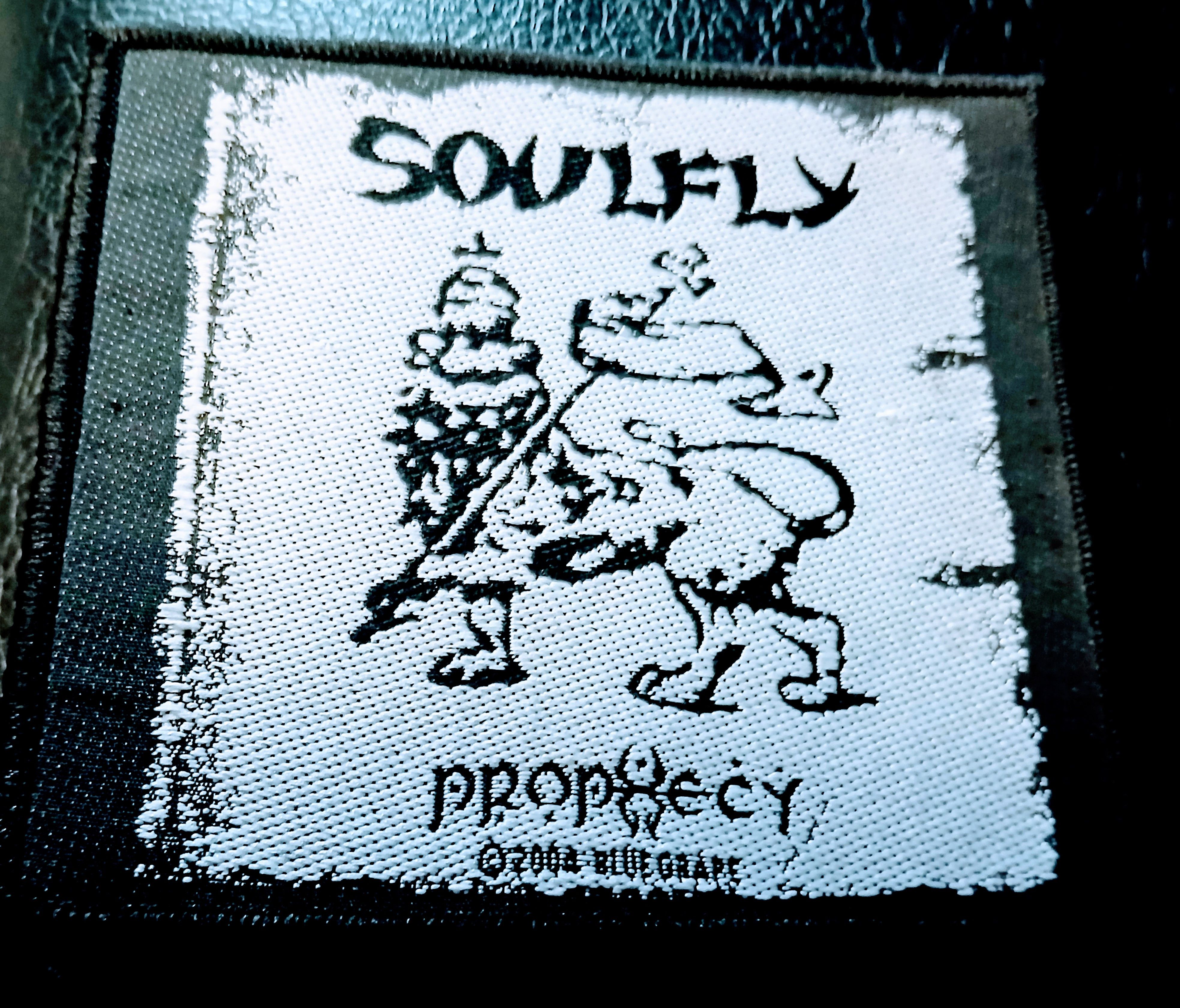 Vintage Soulfly 2004 Prophecy Patch Blue Grape NOS Size ONE SIZE - 1 Thumbnail