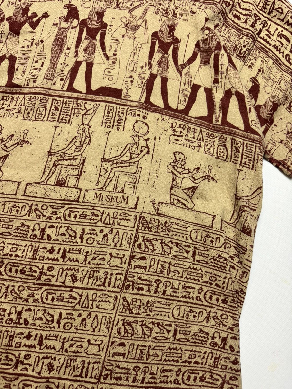 Anvil × Vintage Rare vintage Museum company T-shirt anvil Egypt y2k Size US XL / EU 56 / 4 - 2 Thumbnail