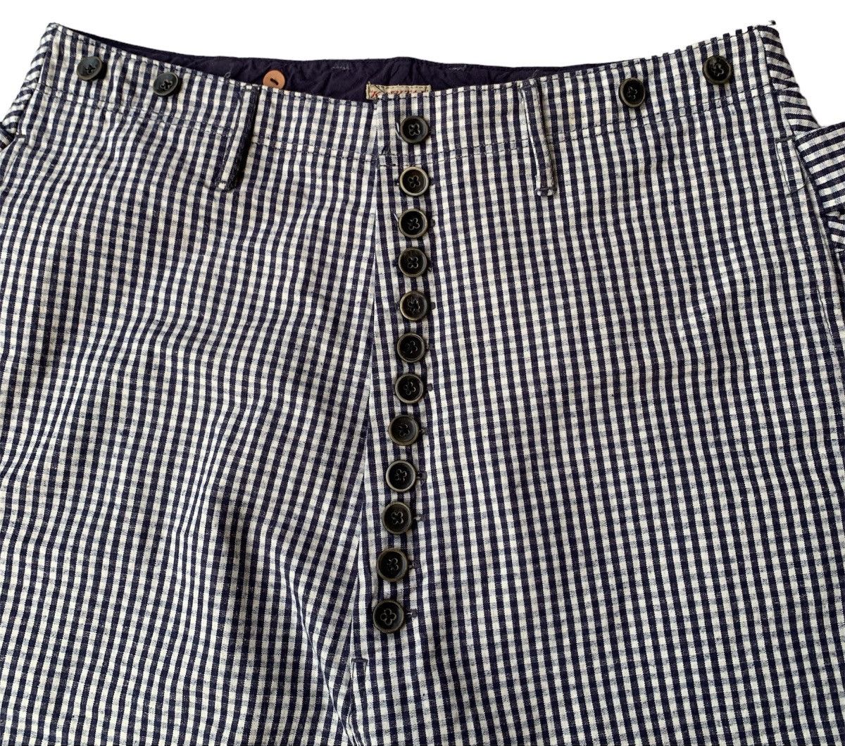 Kapital Buckle Button Down Pants