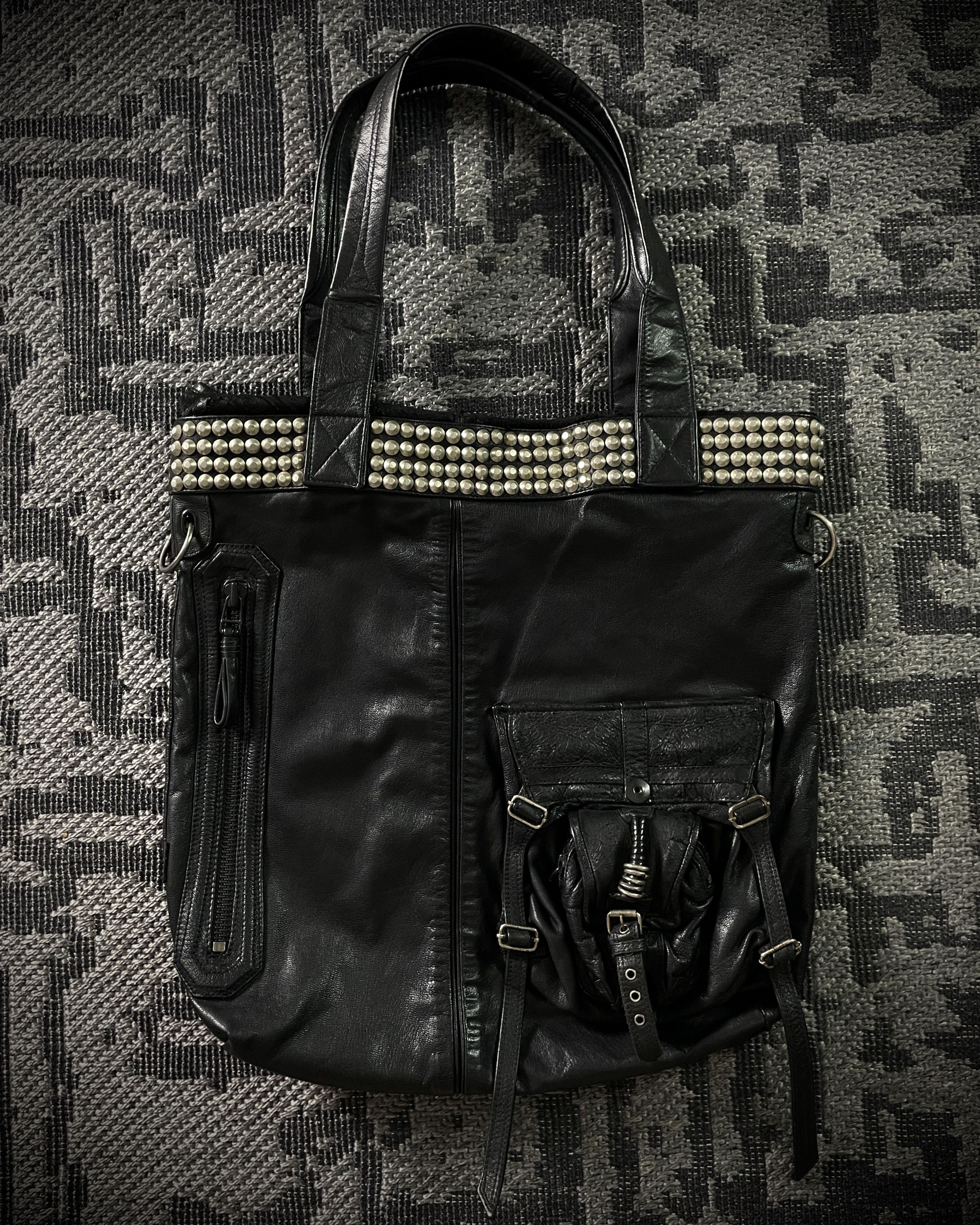 KMRii Kmrii 1301-BG02 White Estoc Tote Bag Size ONE SIZE - 3 Thumbnail