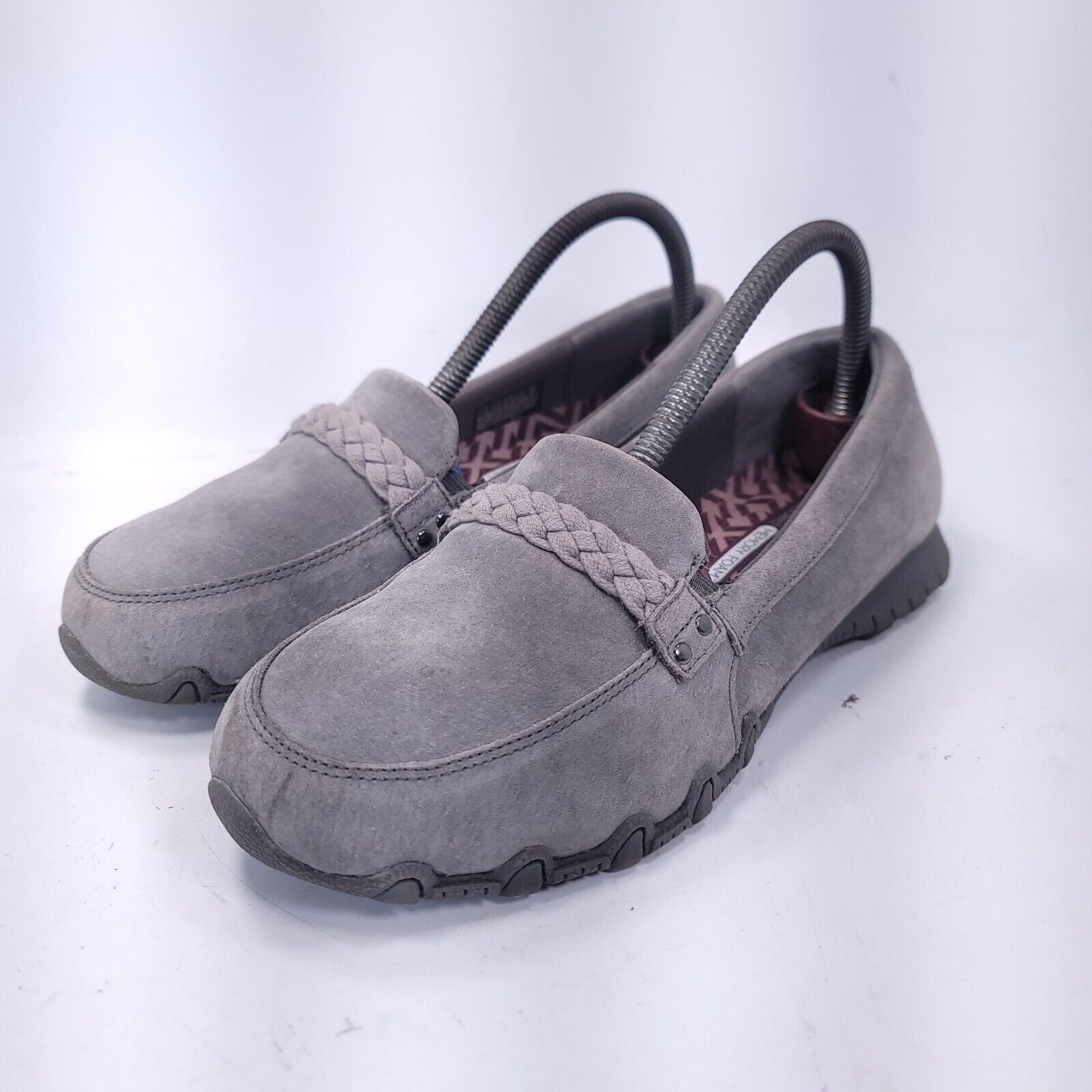 SKECHERS Skechers Bikers Melborne Shoe Womens Size 7.5 49607W Gray Size US 7.5 / IT 37.5 - 1 Thumbnail