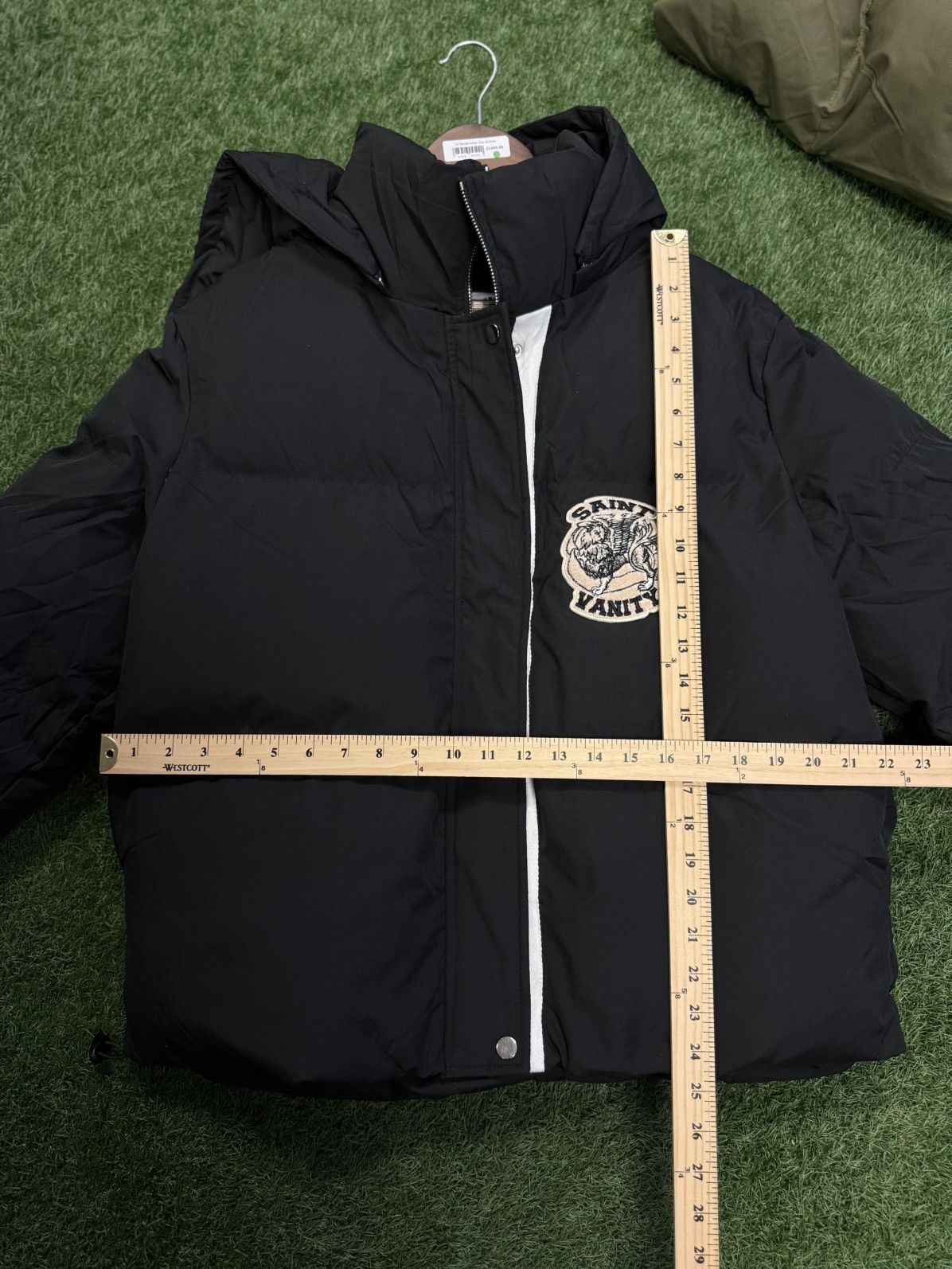 Saint Vanity Saint Vanity Puffer Jacket Black White RARE Size XL Size US XL / EU 56 / 4 - 12 Thumbnail