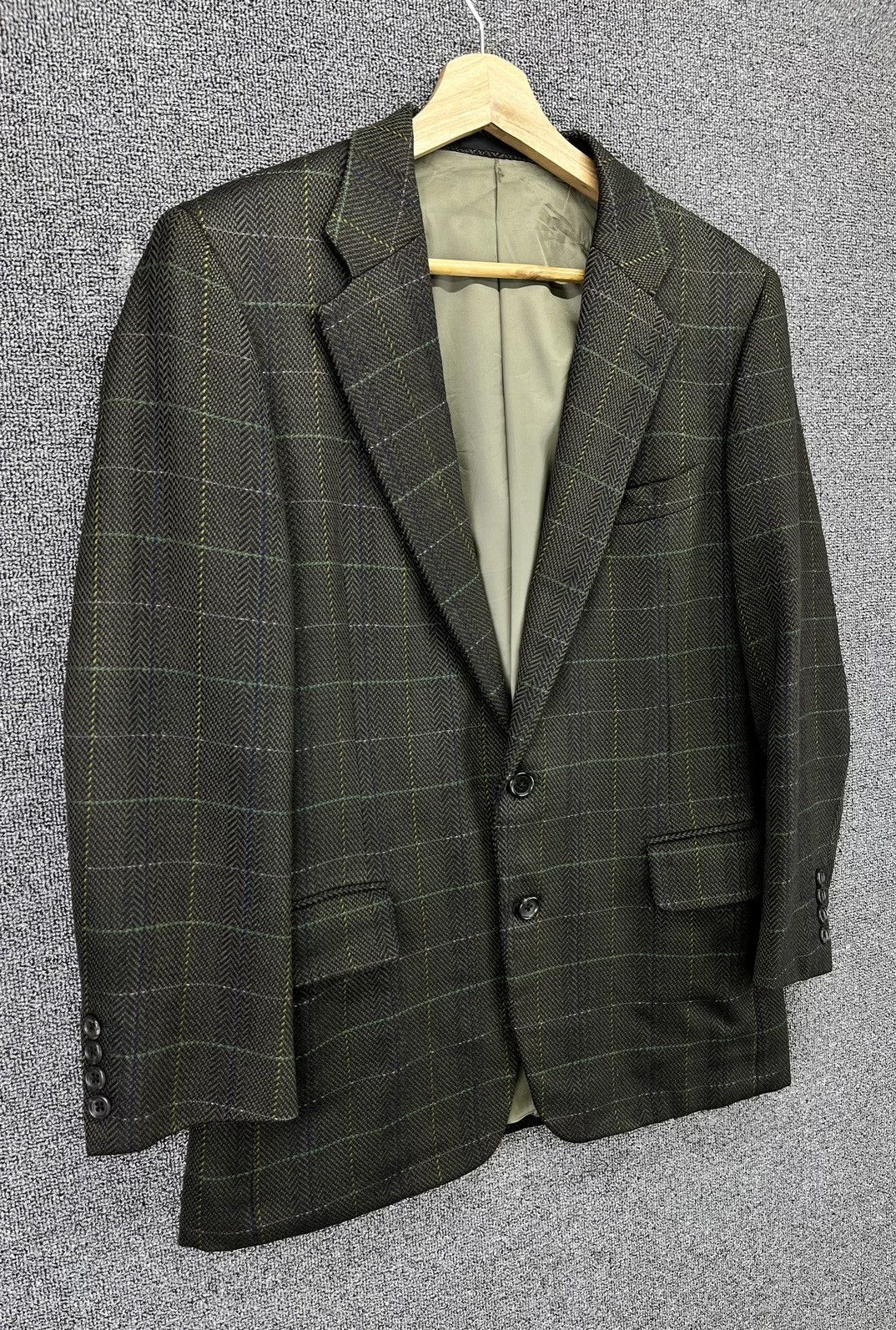 Burberry Vintage Burberry Rare Wool Coats Jacket Size US M / EU 48-50 / 2 - 2 Thumbnail