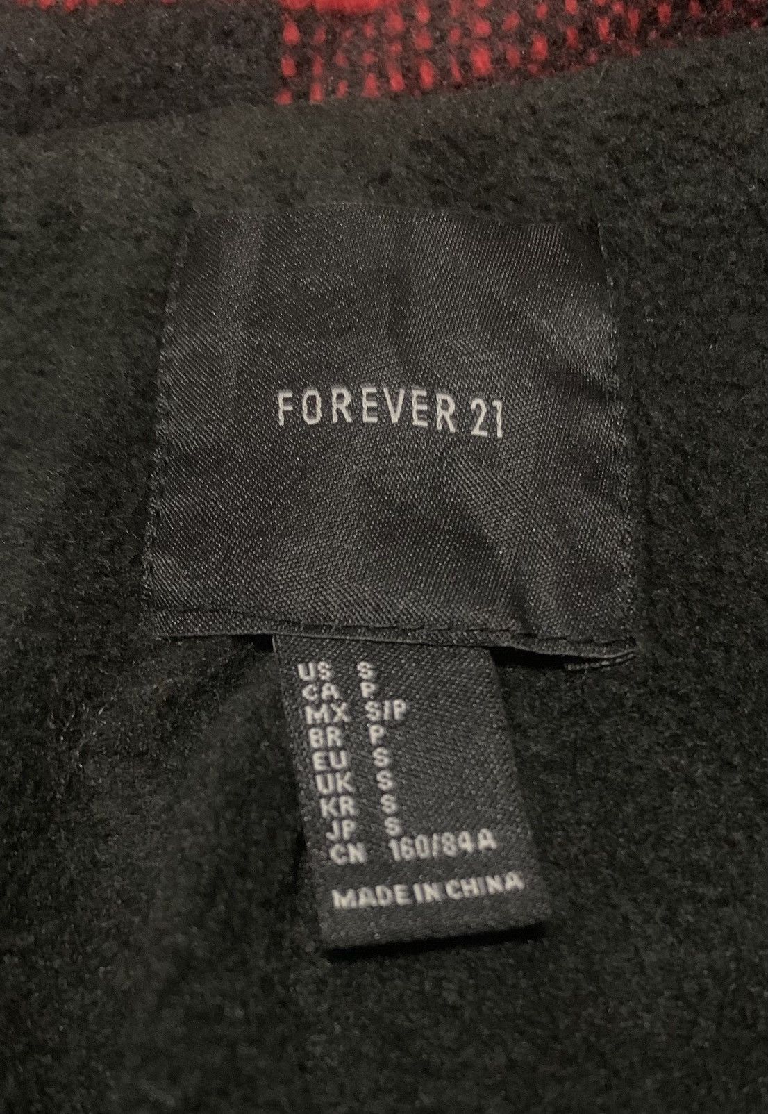 Japanese Brand Vintage Wool Flannel Shirt Jacket By Forever 21 Size US S / EU 44-46 / 1 - 5 Thumbnail
