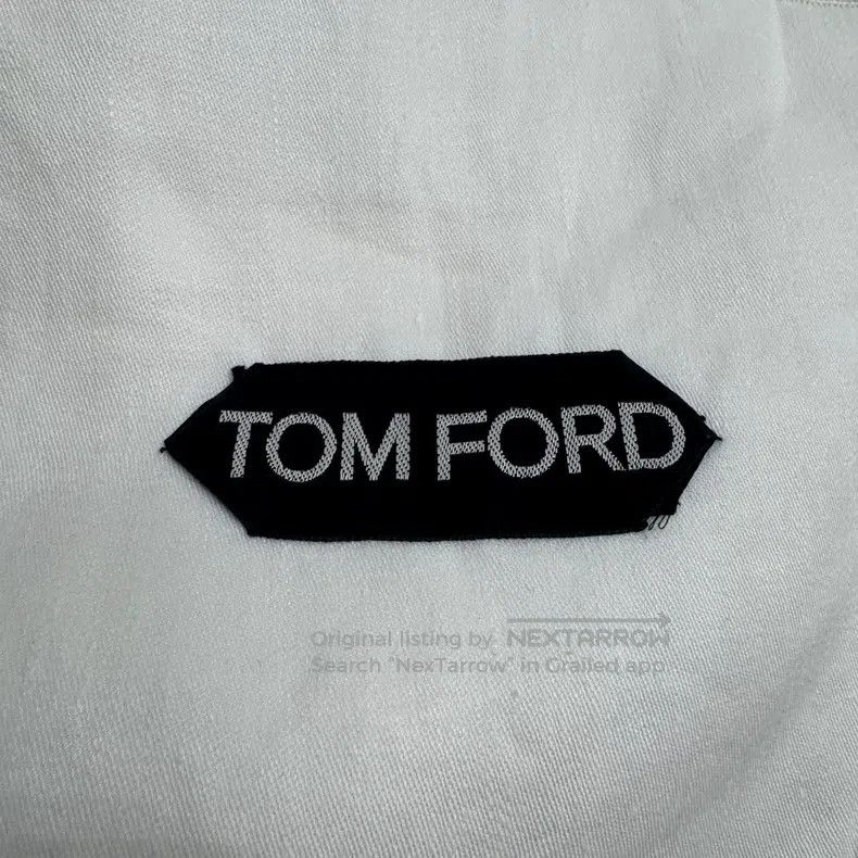 Tom Ford Tom Ford Linen Blazer Jacket Size 44L - 3 Thumbnail