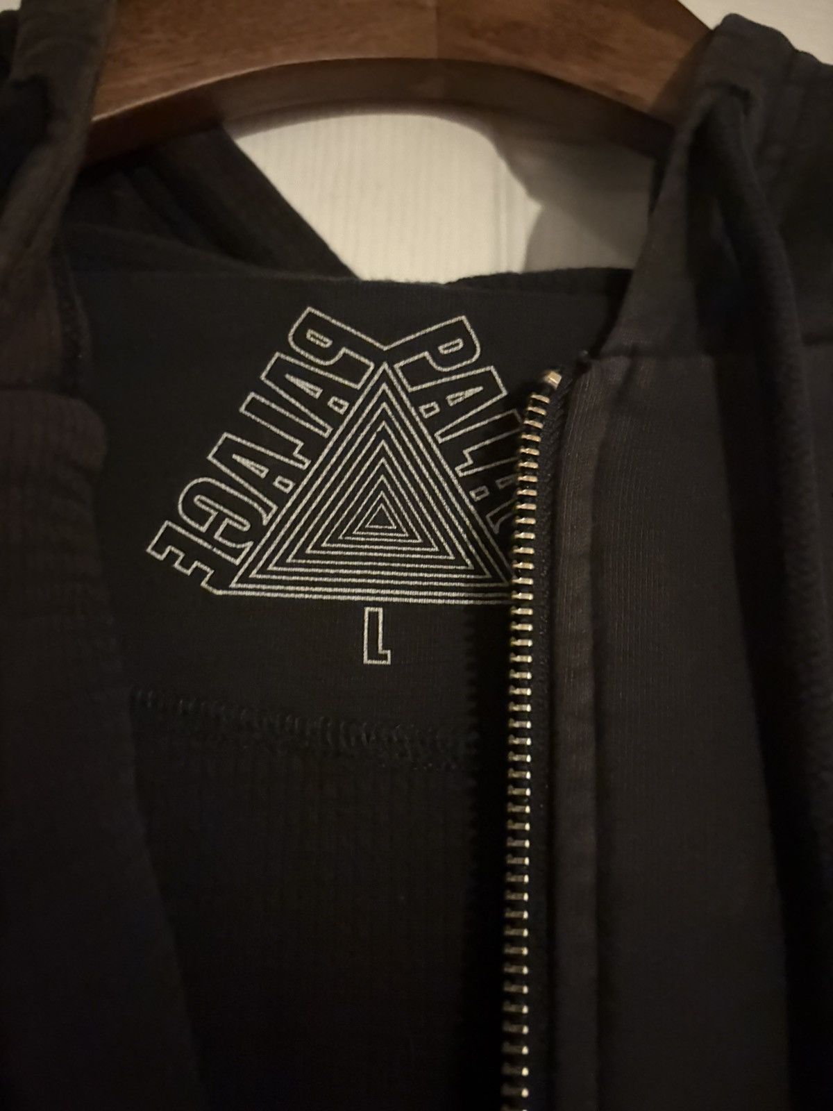 Palace Palace Thermal Navy Zip up Size US L / EU 52-54 / 3 - 4 Thumbnail