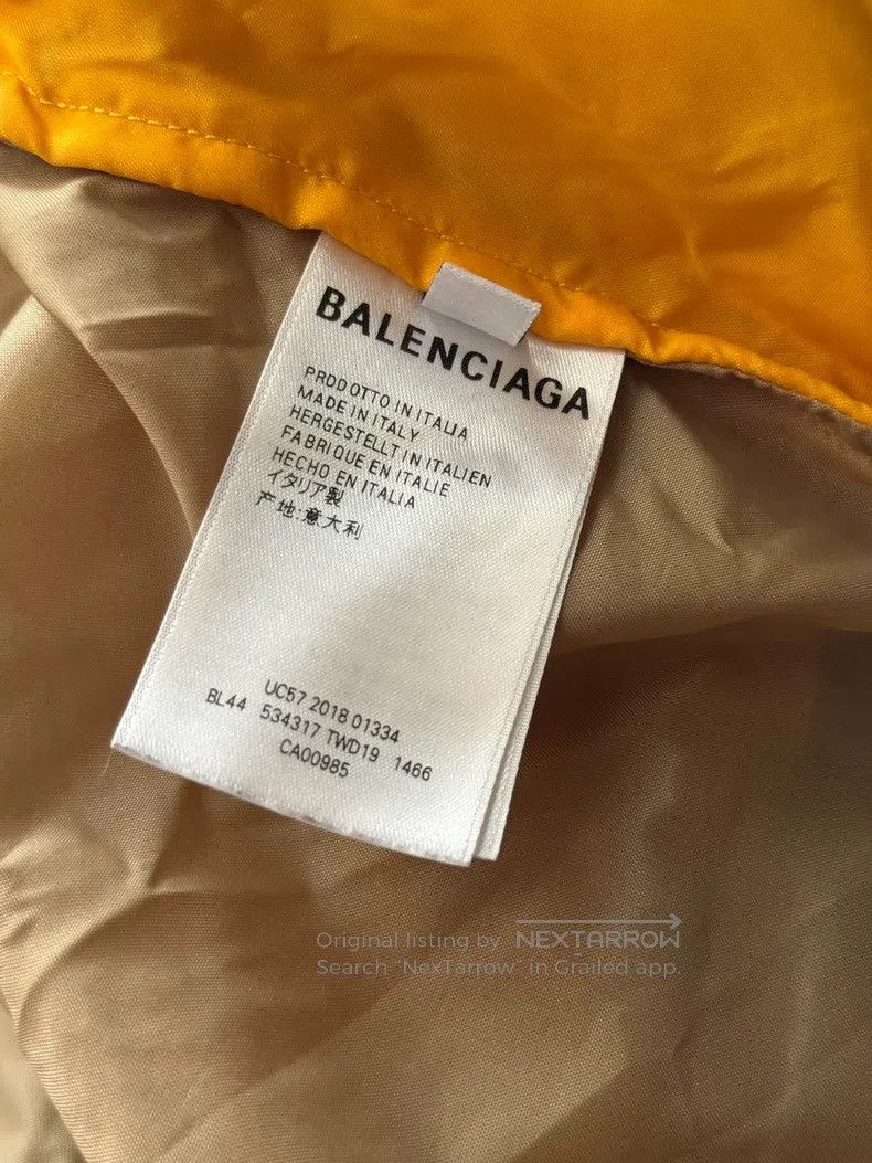 Balenciaga Balenciaga Thin contrast color jacket Size US S / EU 44-46 / 1 - 4 Thumbnail