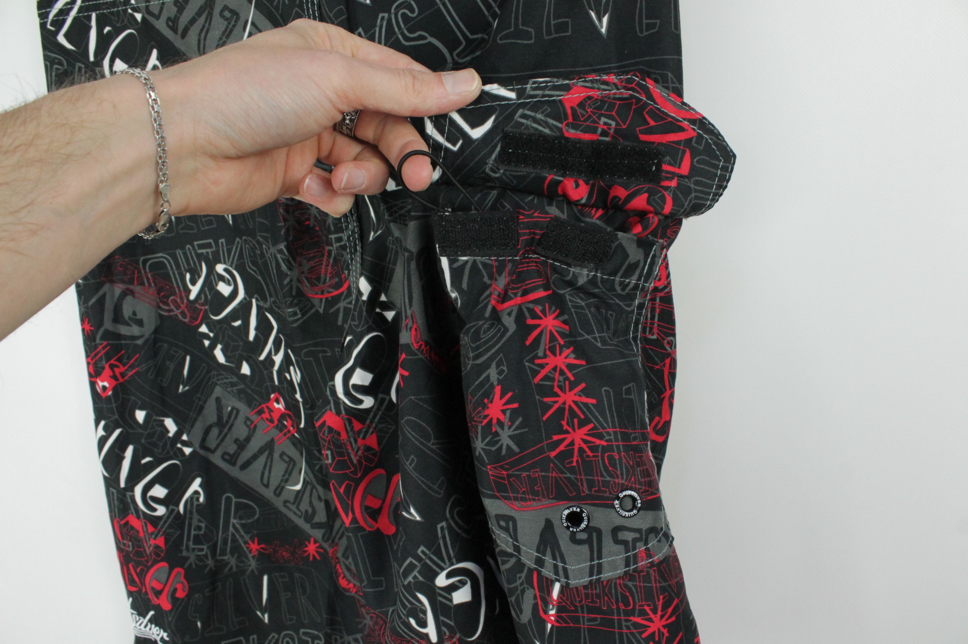 Quiksilver Vintage Quiksilver Monogram Board Shorts Size US 34 / EU 50 - 4 Thumbnail