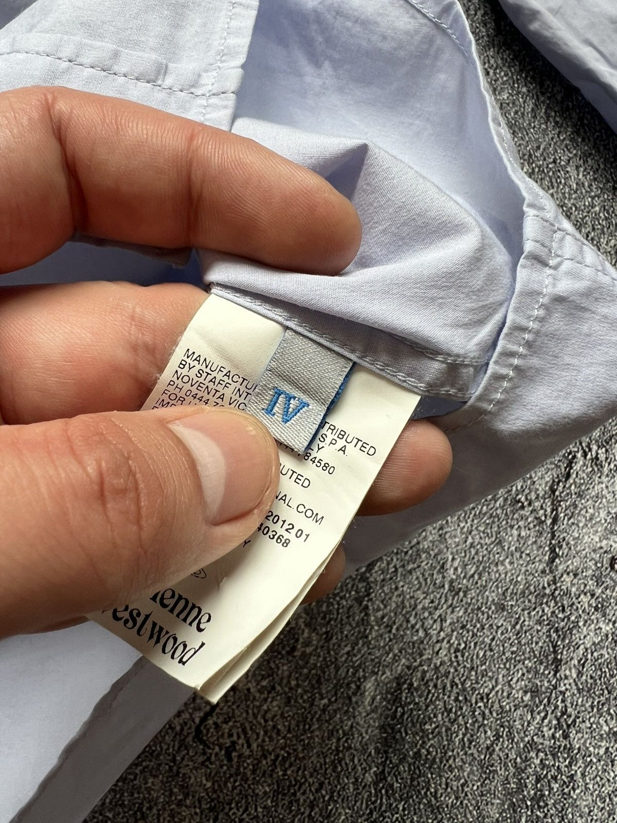Vivienne Westwood Vivienne Westwood Button-Up Orb Shirt Made in Italy Size US XL / EU 56 / 4 - 7 Thumbnail