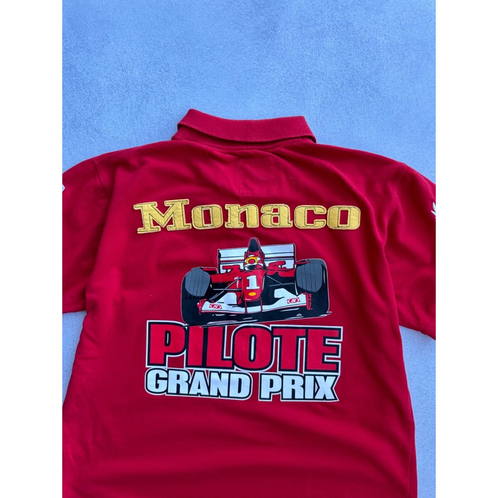 Polo Ralph Lauren VTG Polo RL Style Monaco T-shirt Size US XL / EU 56 / 4 - 4 Thumbnail