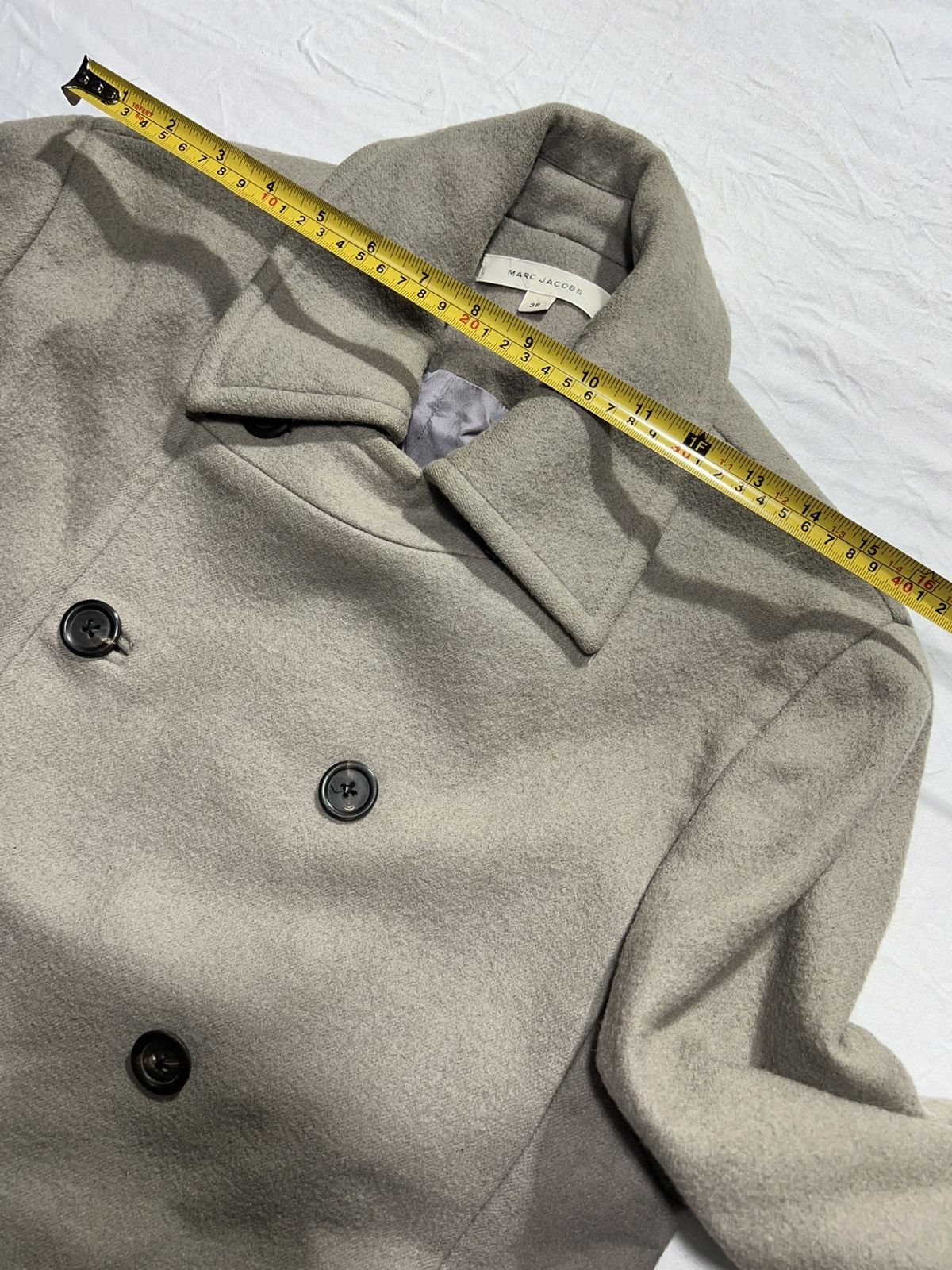 Marc Jacobs Marc Jacobs double-breasted wool-blend pea coat. Size US S / EU 44-46 / 1 - 9 Thumbnail