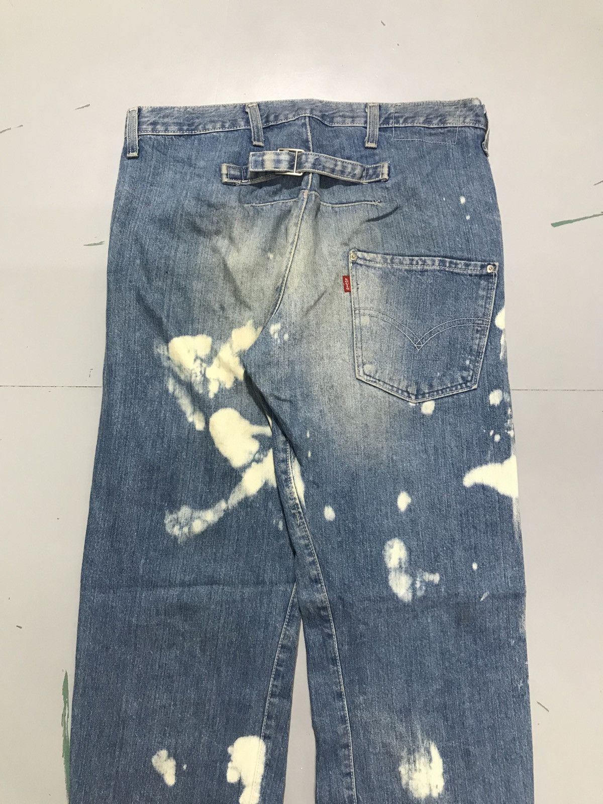 Levi's Vintage Levi’s buckle belt bleached denim Size US 34 / EU 50 - 8 Thumbnail