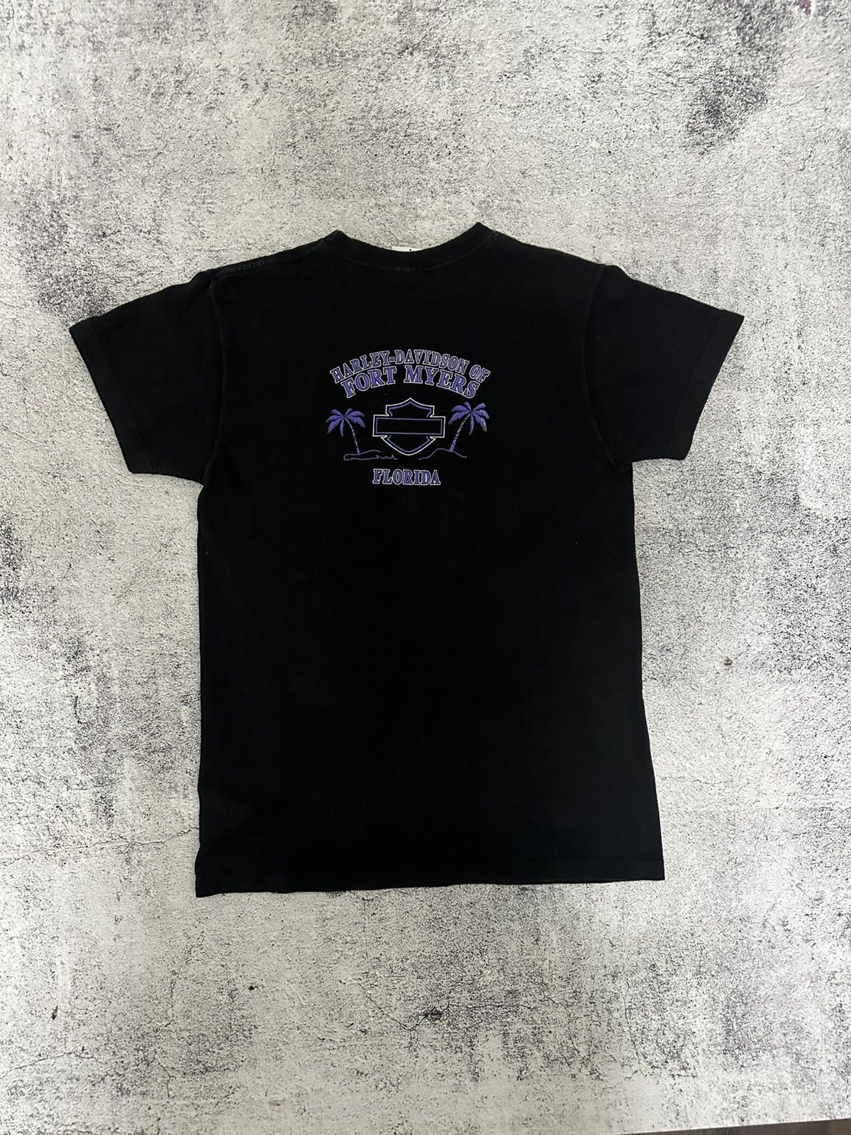 Harley Davidson Vintage Harley Davidon Lighting Wolf T-shirt Print Logo Size US S / EU 44-46 / 1 - 2 Thumbnail