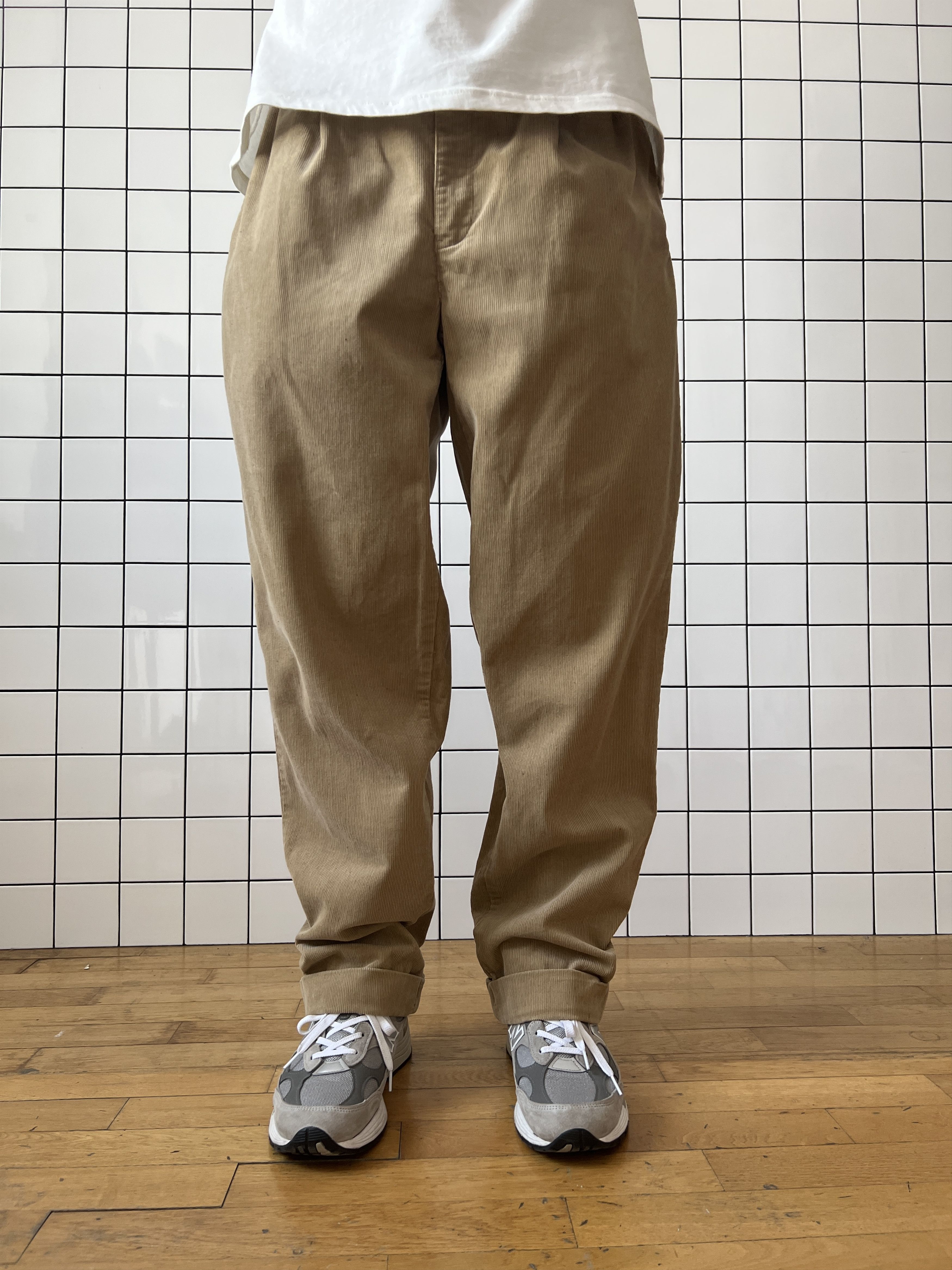 Ralph Lauren POLO RALPH LAUREN Corduroy Pants Beige Vintage 90s