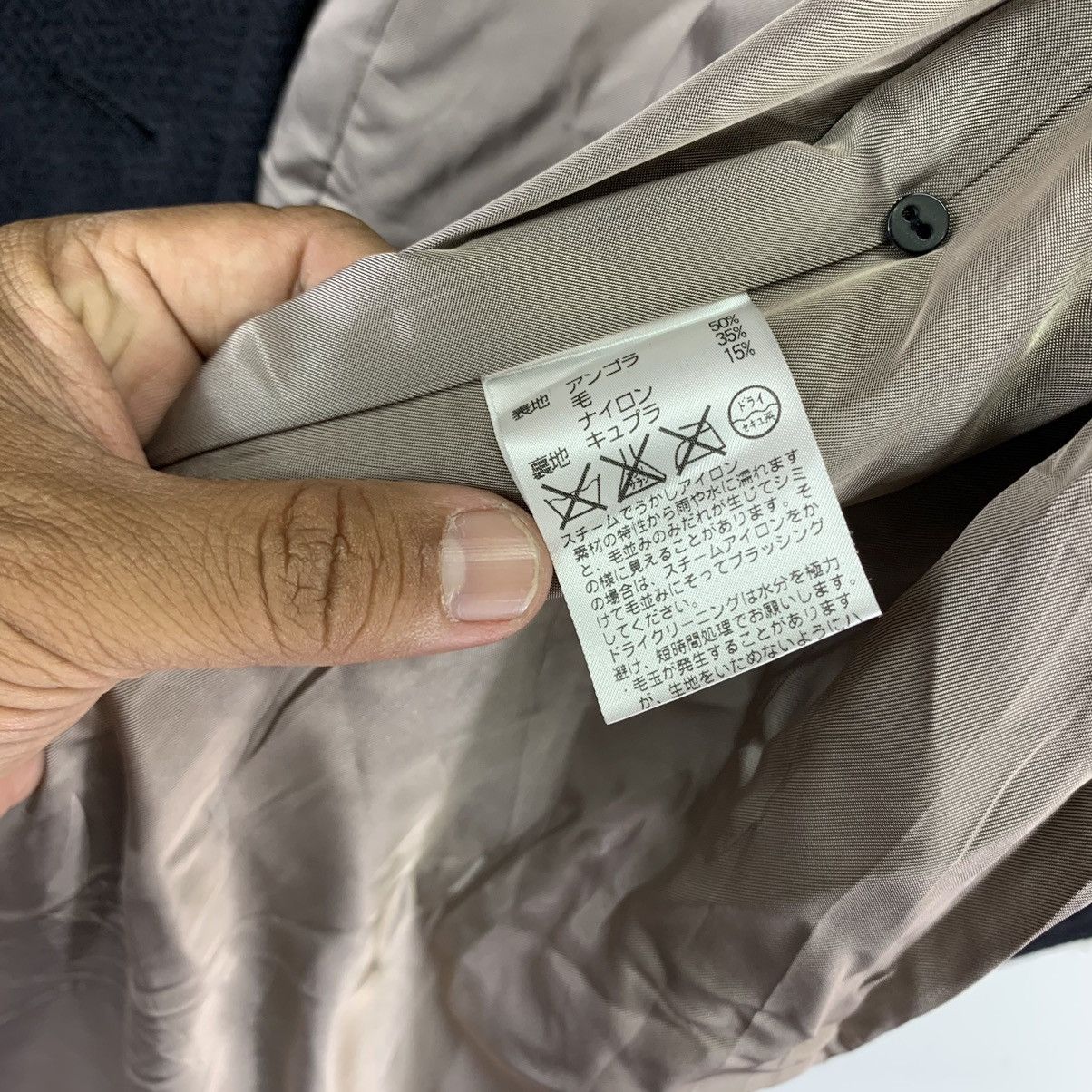 Aquascutum × Autumn Cashmere Vintage Aquasqutum Wool Cashmere Overcoat Size US M / EU 48-50 / 2 - 9 Thumbnail