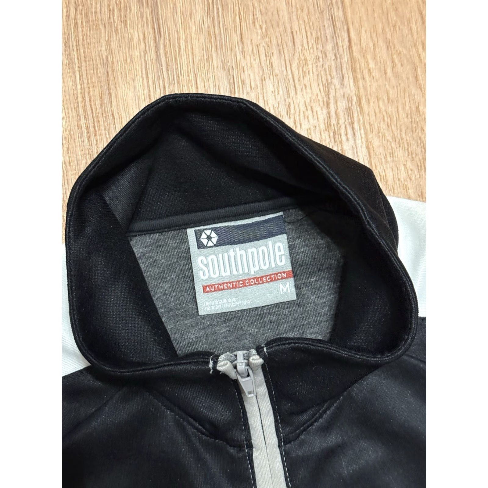 Southpole VINTAGE Southpole Hoodie Mens M Y2K Full Zip Up Black Jacket Sweatshirt Skater Grunge Size US M / EU 48-50 / 2 - 3 Thumbnail