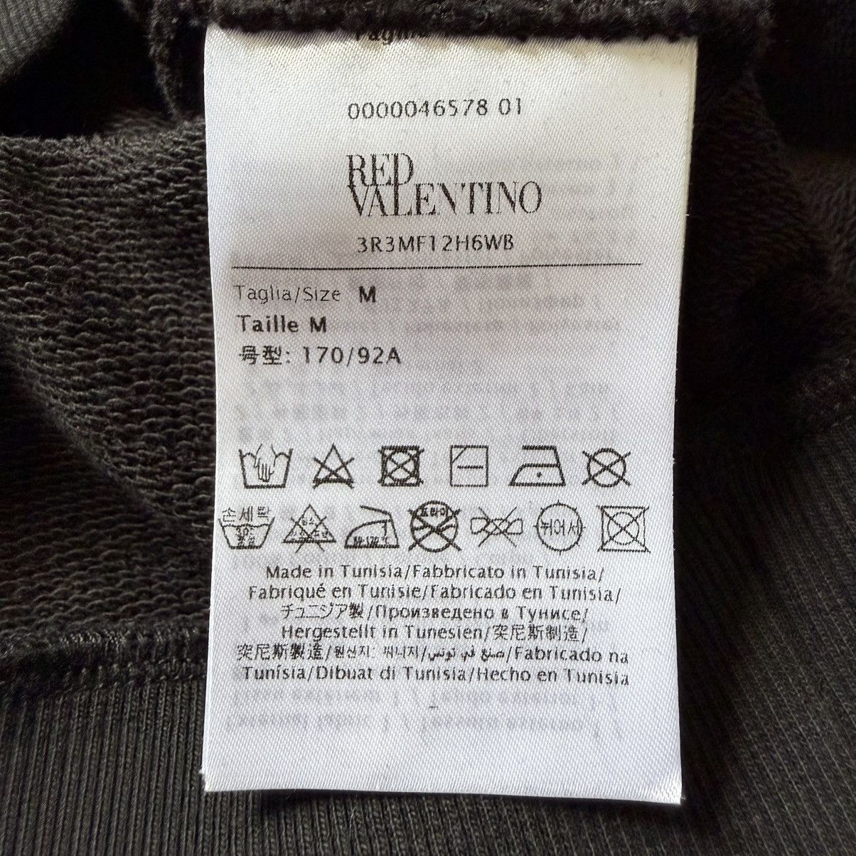RED Valentino Red Valentino - Detailed Hood Zip Up Hoodie Size M / US 6-8 / IT 42-44 - 10 Thumbnail