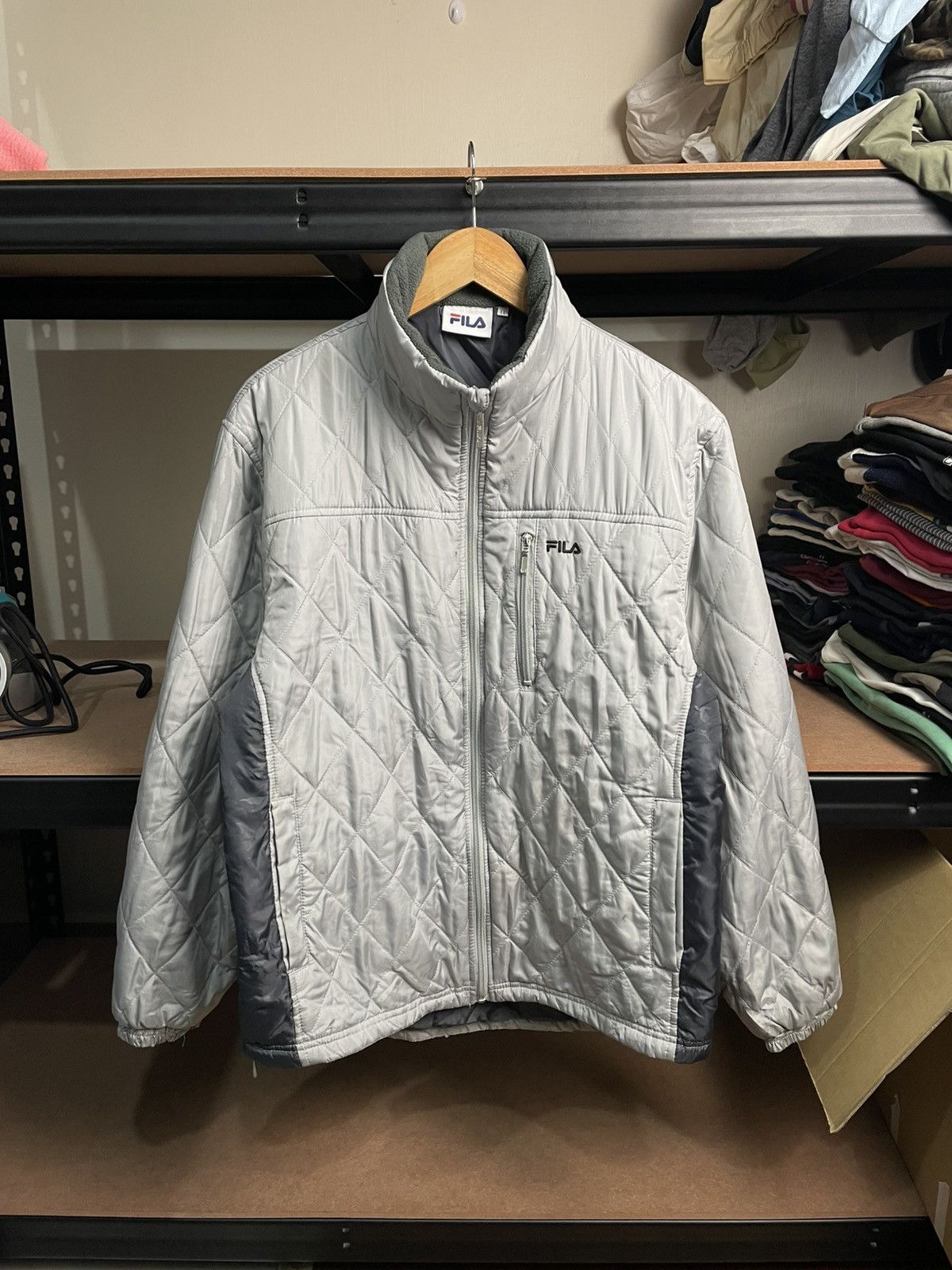 Fila Fila puffer/quilted jacket Size US L / EU 52-54 / 3 - 1 Thumbnail